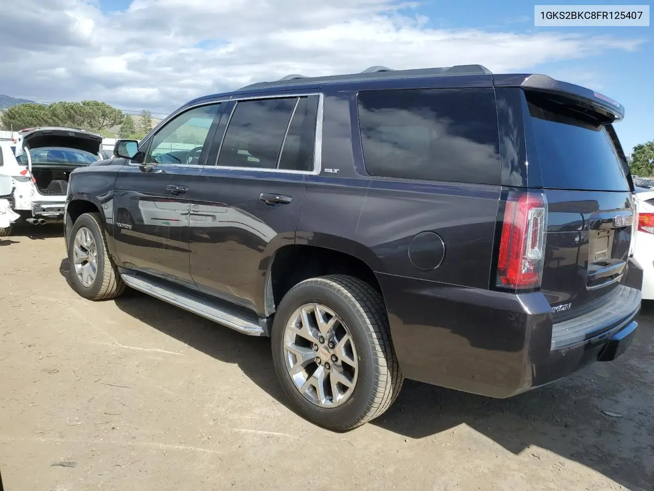 2015 GMC Yukon Slt VIN: 1GKS2BKC8FR125407 Lot: 56728995