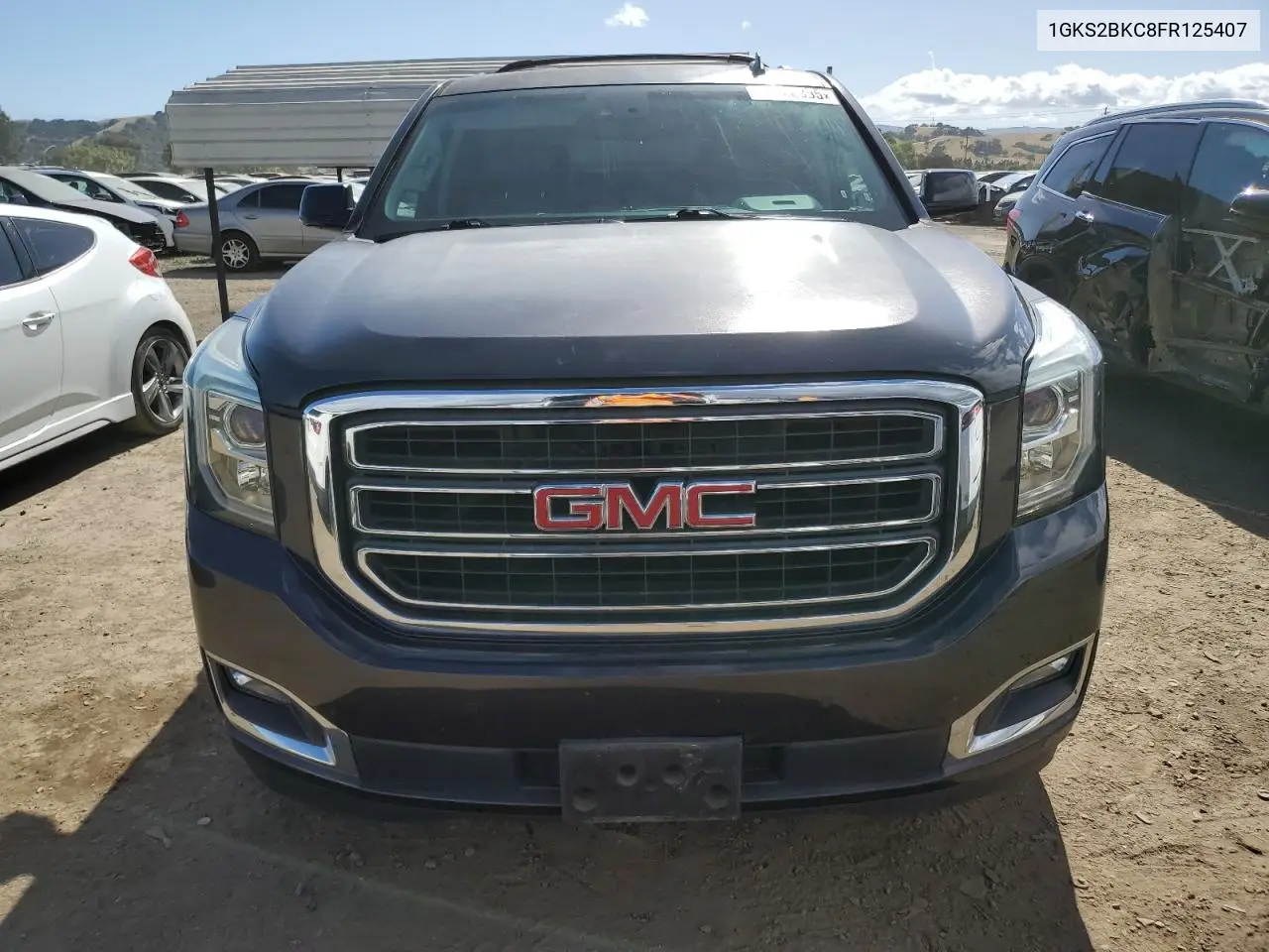 2015 GMC Yukon Slt VIN: 1GKS2BKC8FR125407 Lot: 56728995