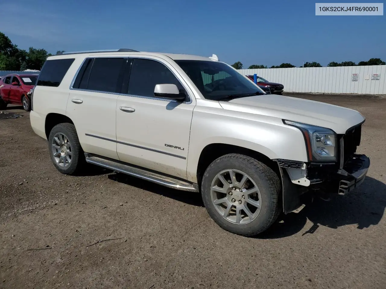 2015 GMC Yukon Denali VIN: 1GKS2CKJ4FR690001 Lot: 61179235
