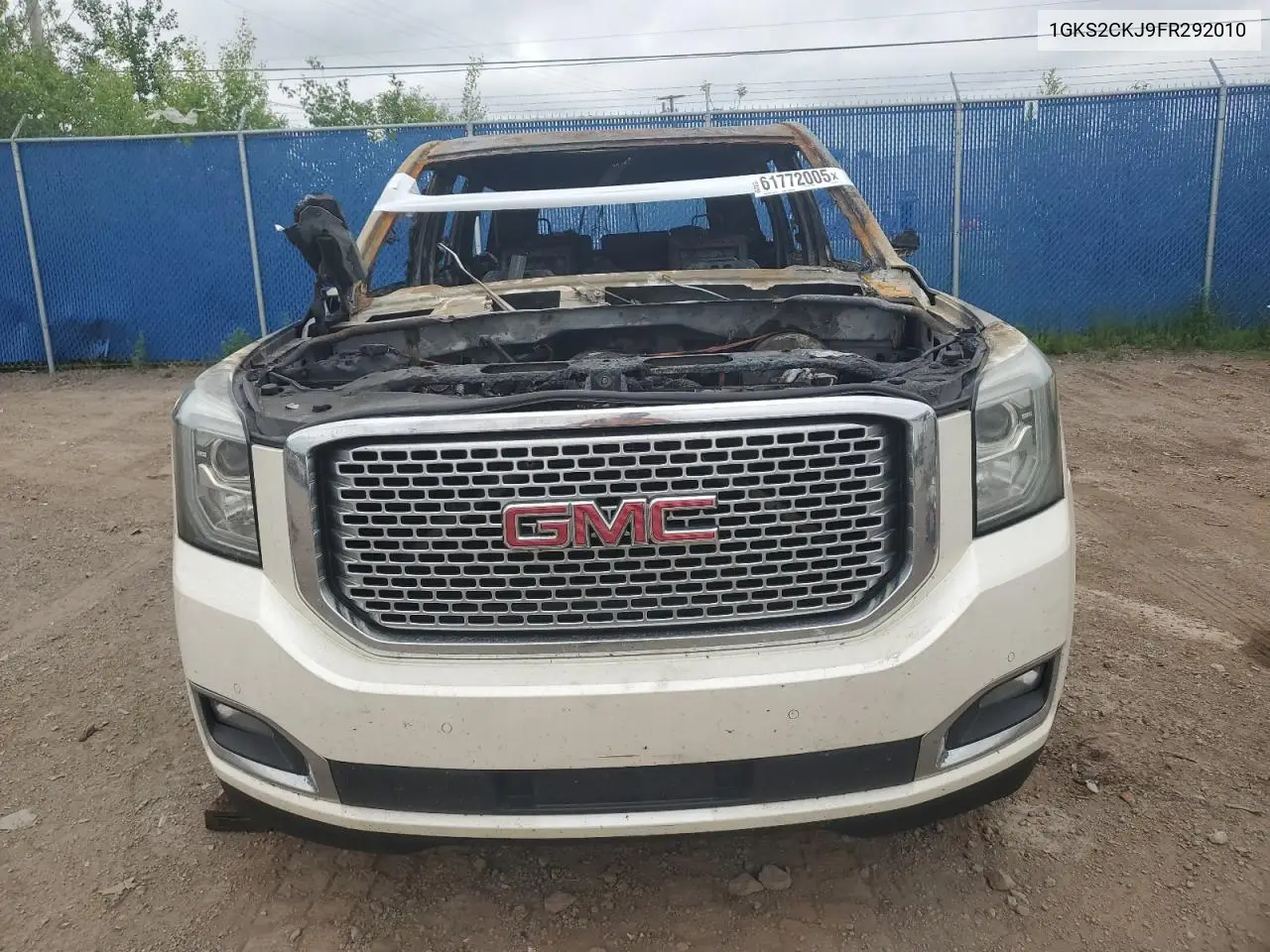 2015 GMC Yukon Denali VIN: 1GKS2CKJ9FR292010 Lot: 61772005
