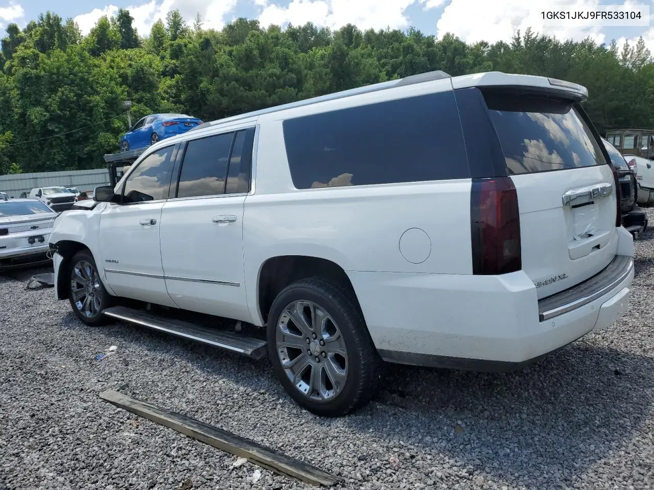 2015 GMC Yukon Xl Denali VIN: 1GKS1JKJ9FR533104 Lot: 62234325