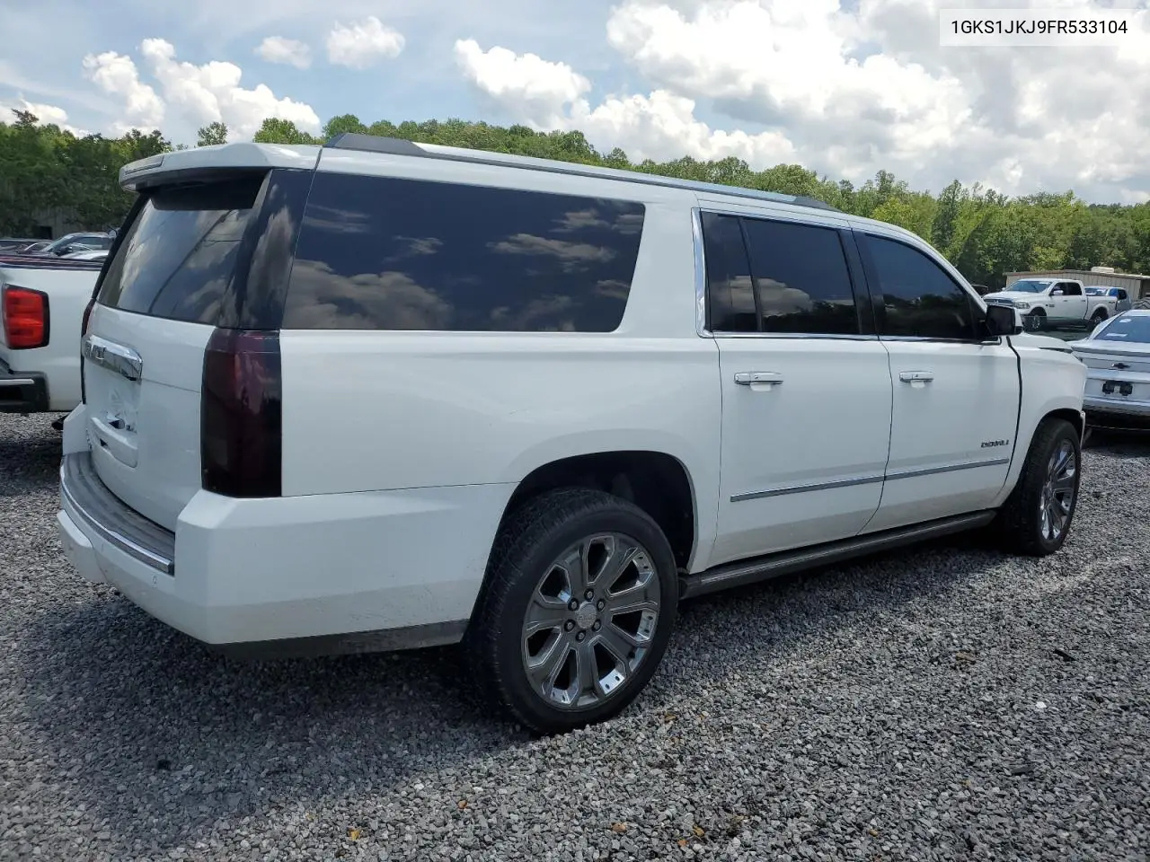 2015 GMC Yukon Xl Denali VIN: 1GKS1JKJ9FR533104 Lot: 62234325