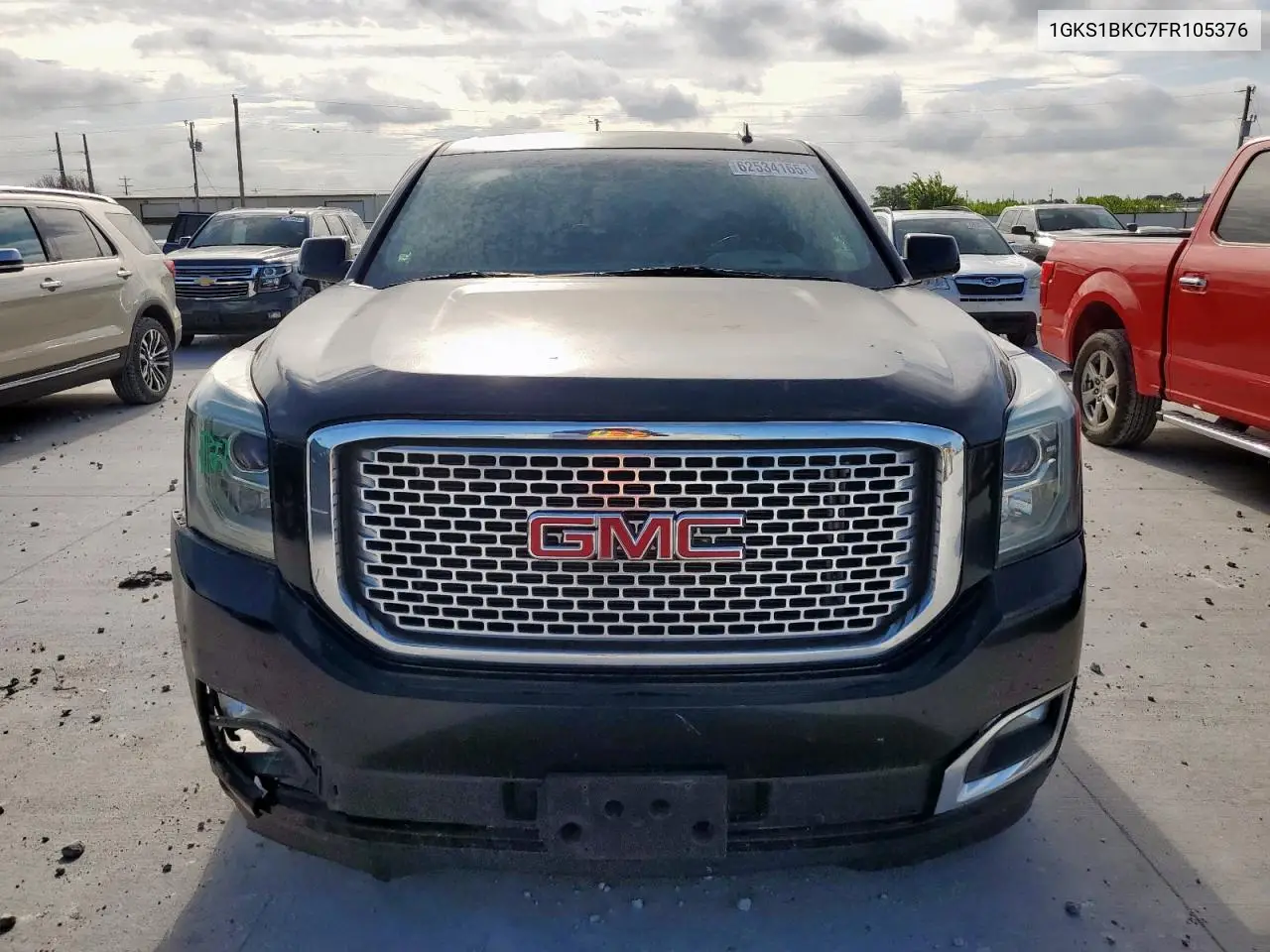2015 GMC Yukon Slt VIN: 1GKS1BKC7FR105376 Lot: 62534165