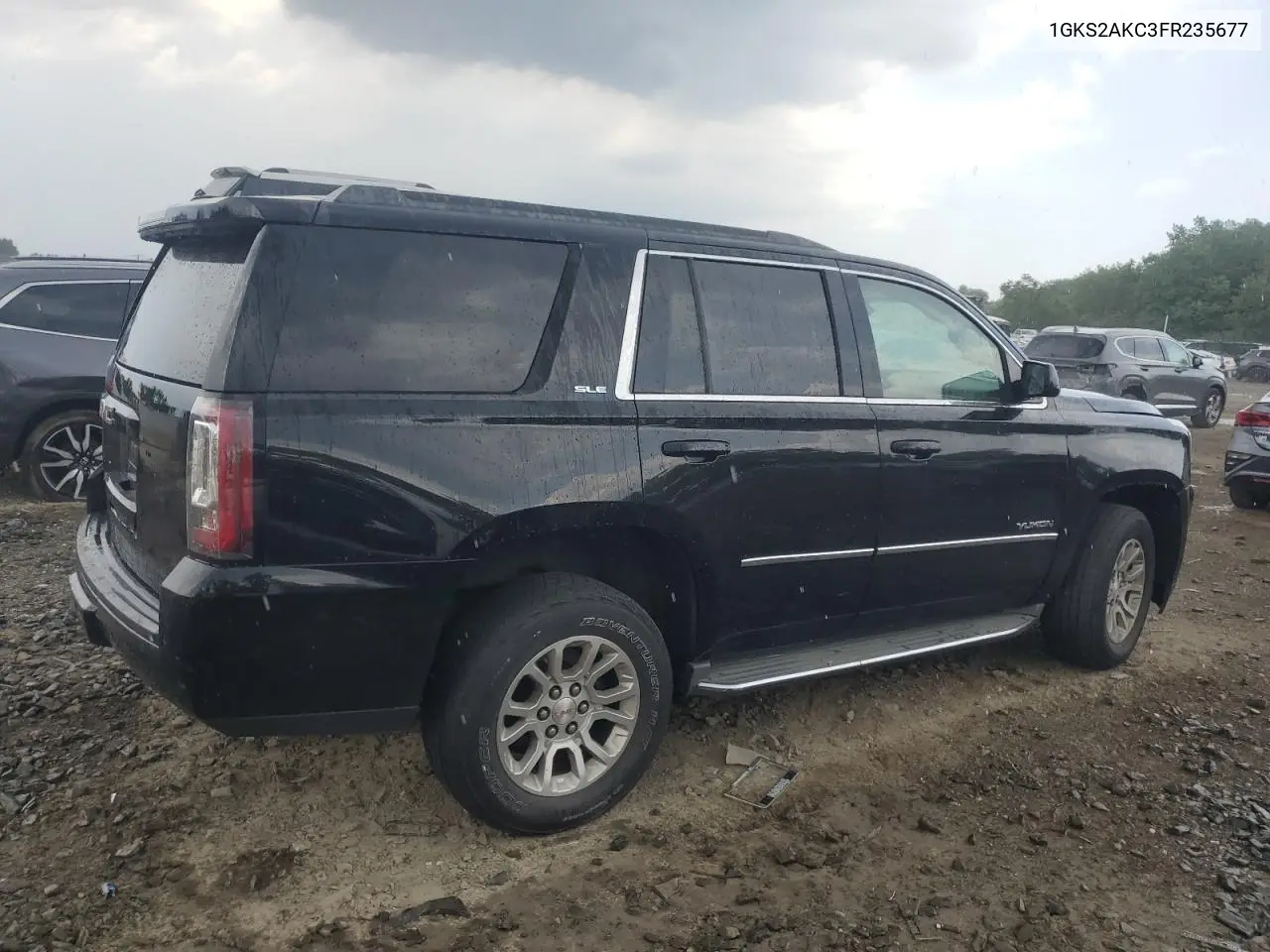 2015 GMC Yukon Sle VIN: 1GKS2AKC3FR235677 Lot: 62549215