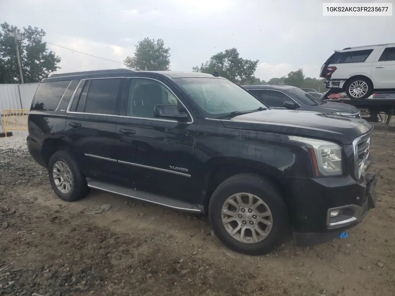 2015 GMC Yukon Sle VIN: 1GKS2AKC3FR235677 Lot: 62549215