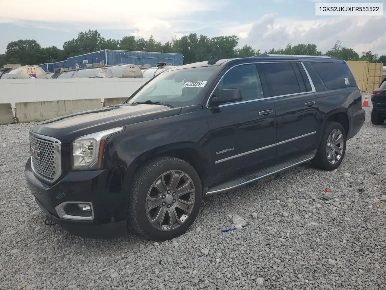 2015 GMC Yukon Xl Denali VIN: 1GKS2JKJXFR553522 Lot: 62652265