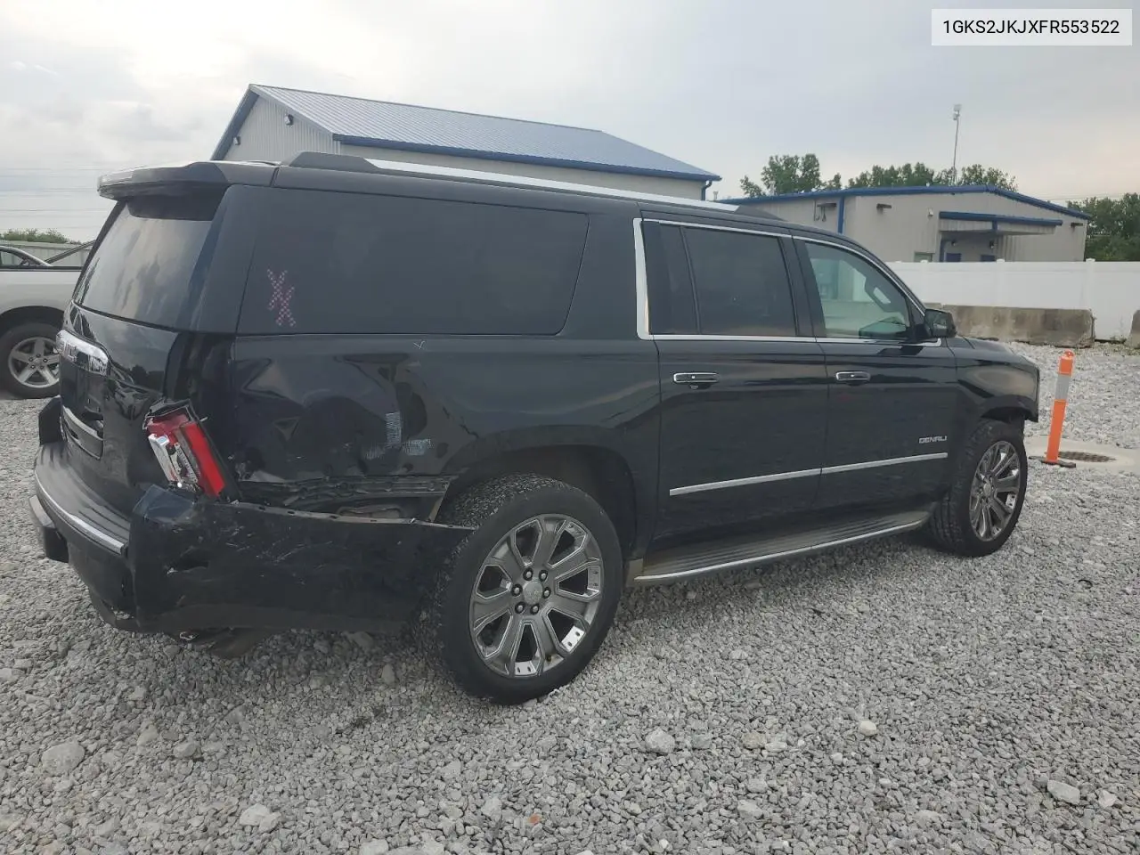 2015 GMC Yukon Xl Denali VIN: 1GKS2JKJXFR553522 Lot: 62652265