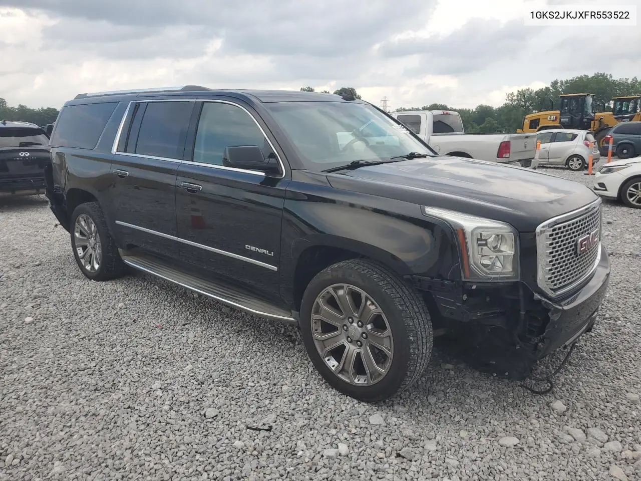 2015 GMC Yukon Xl Denali VIN: 1GKS2JKJXFR553522 Lot: 62652265