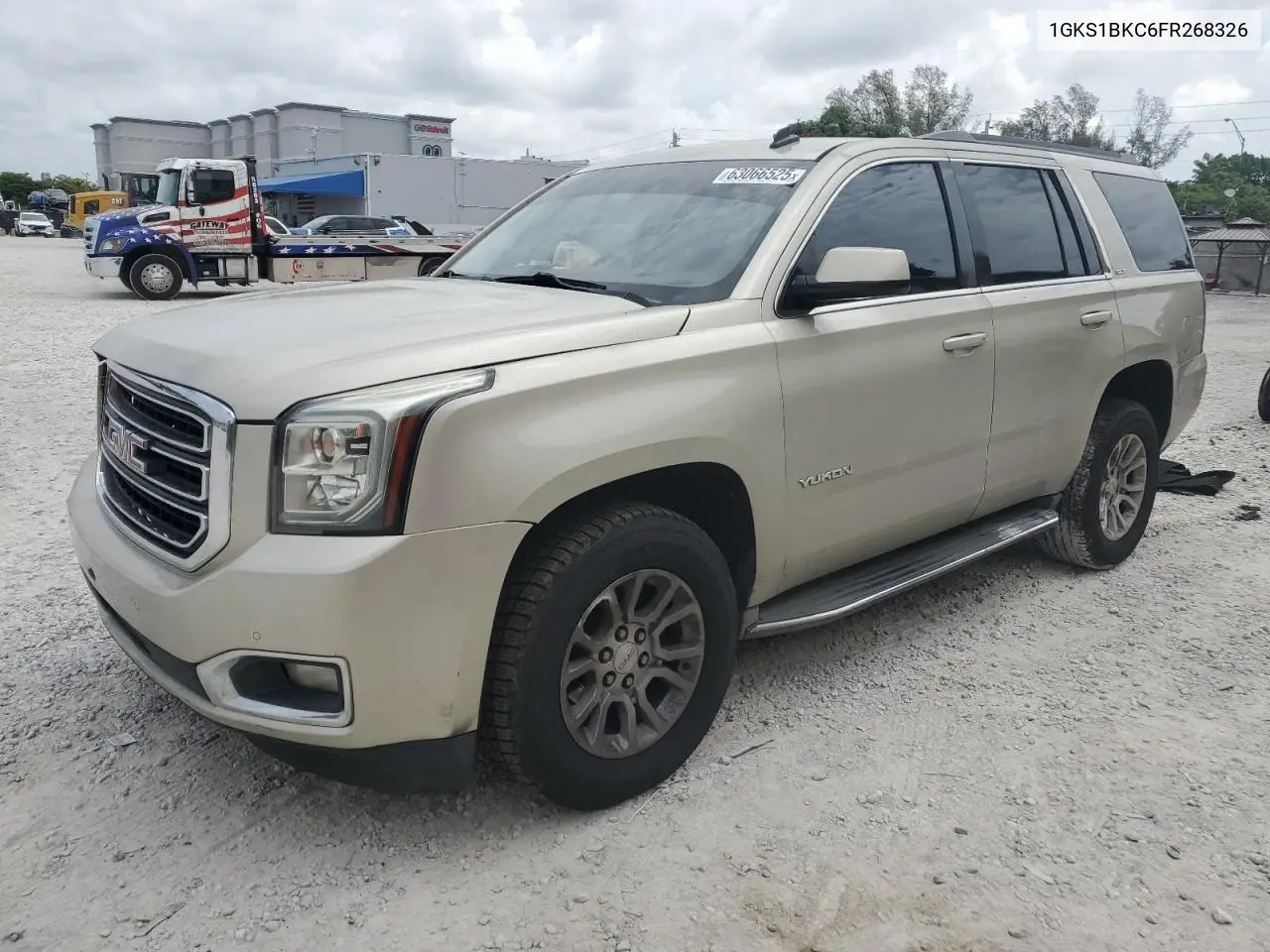 2015 GMC Yukon Slt VIN: 1GKS1BKC6FR268326 Lot: 63066525