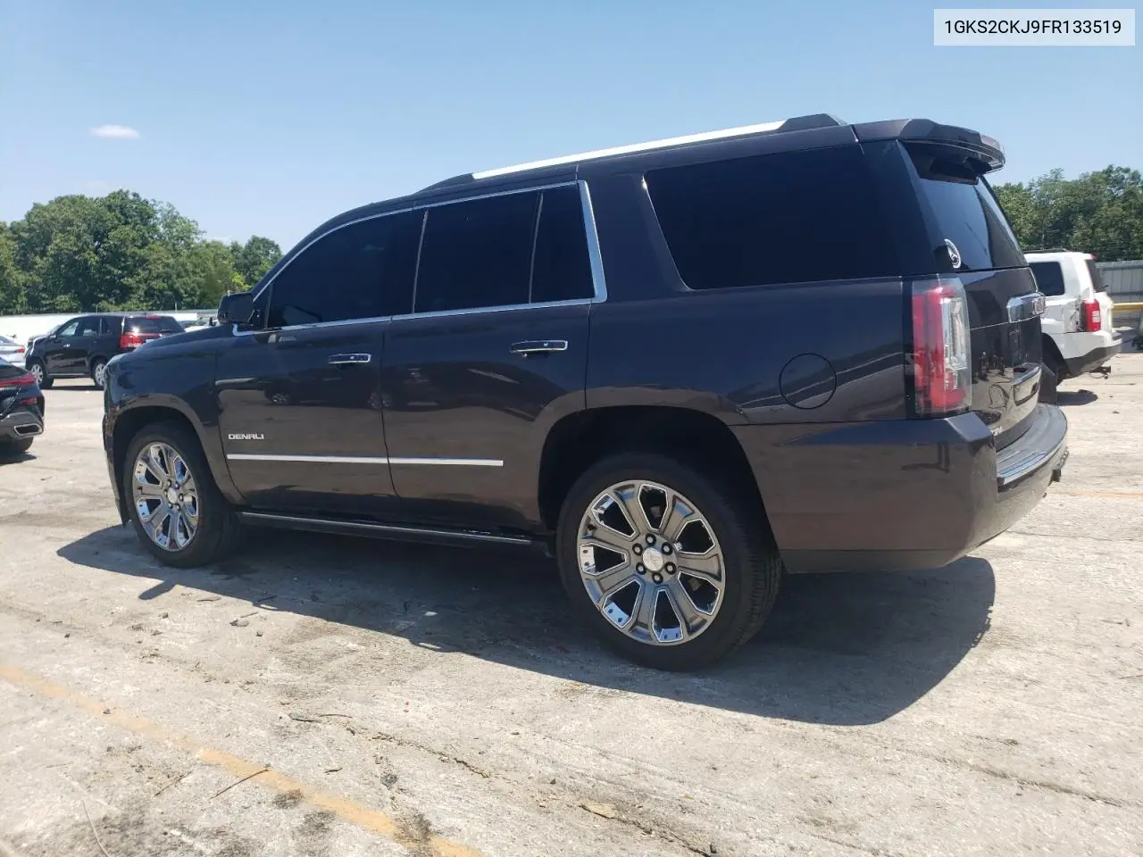 2015 GMC Yukon Denali VIN: 1GKS2CKJ9FR133519 Lot: 63202355