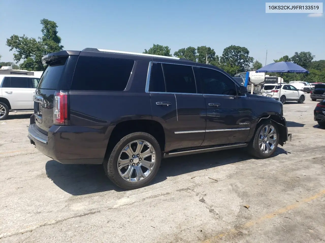 2015 GMC Yukon Denali VIN: 1GKS2CKJ9FR133519 Lot: 63202355