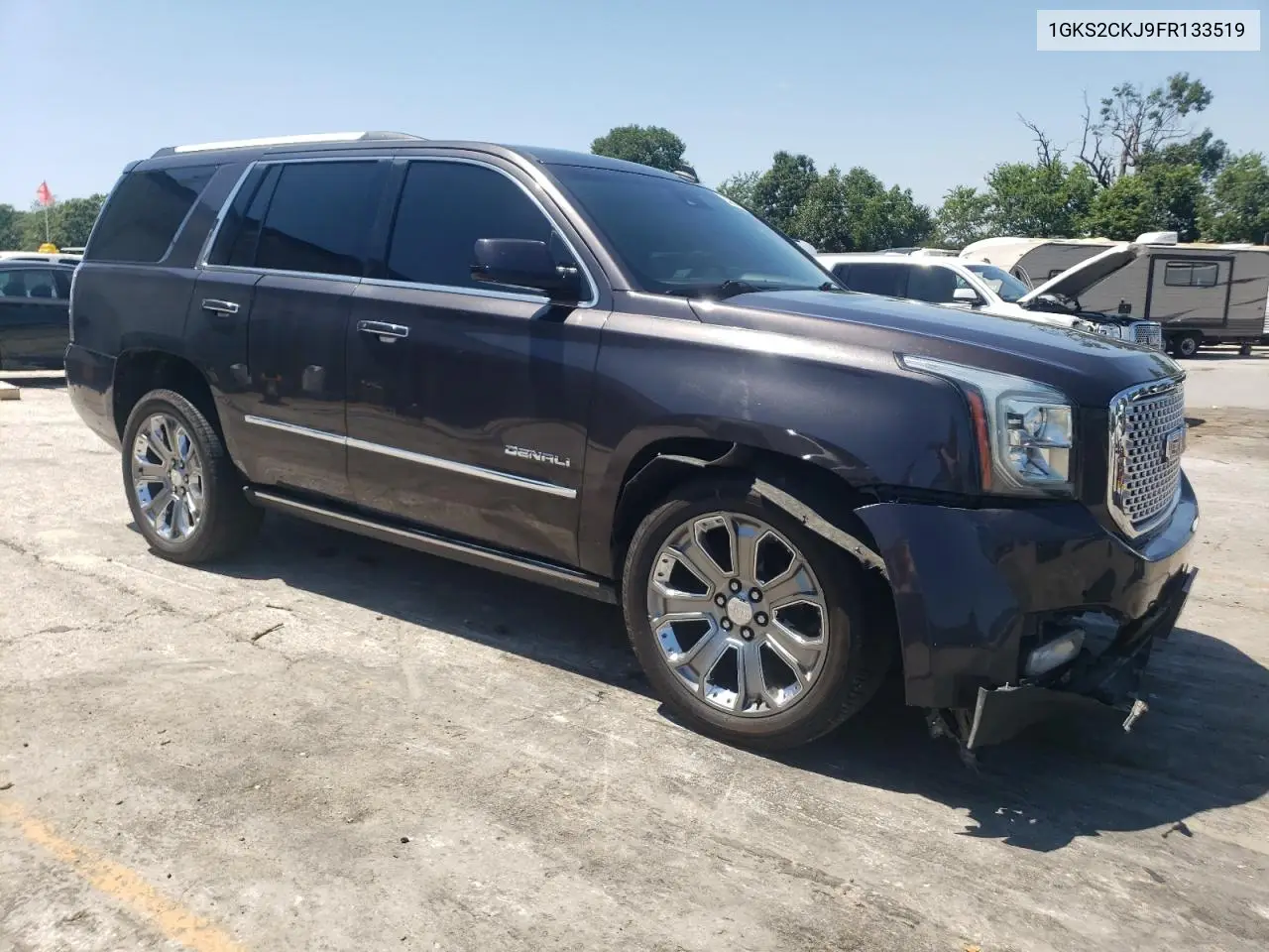 2015 GMC Yukon Denali VIN: 1GKS2CKJ9FR133519 Lot: 63202355