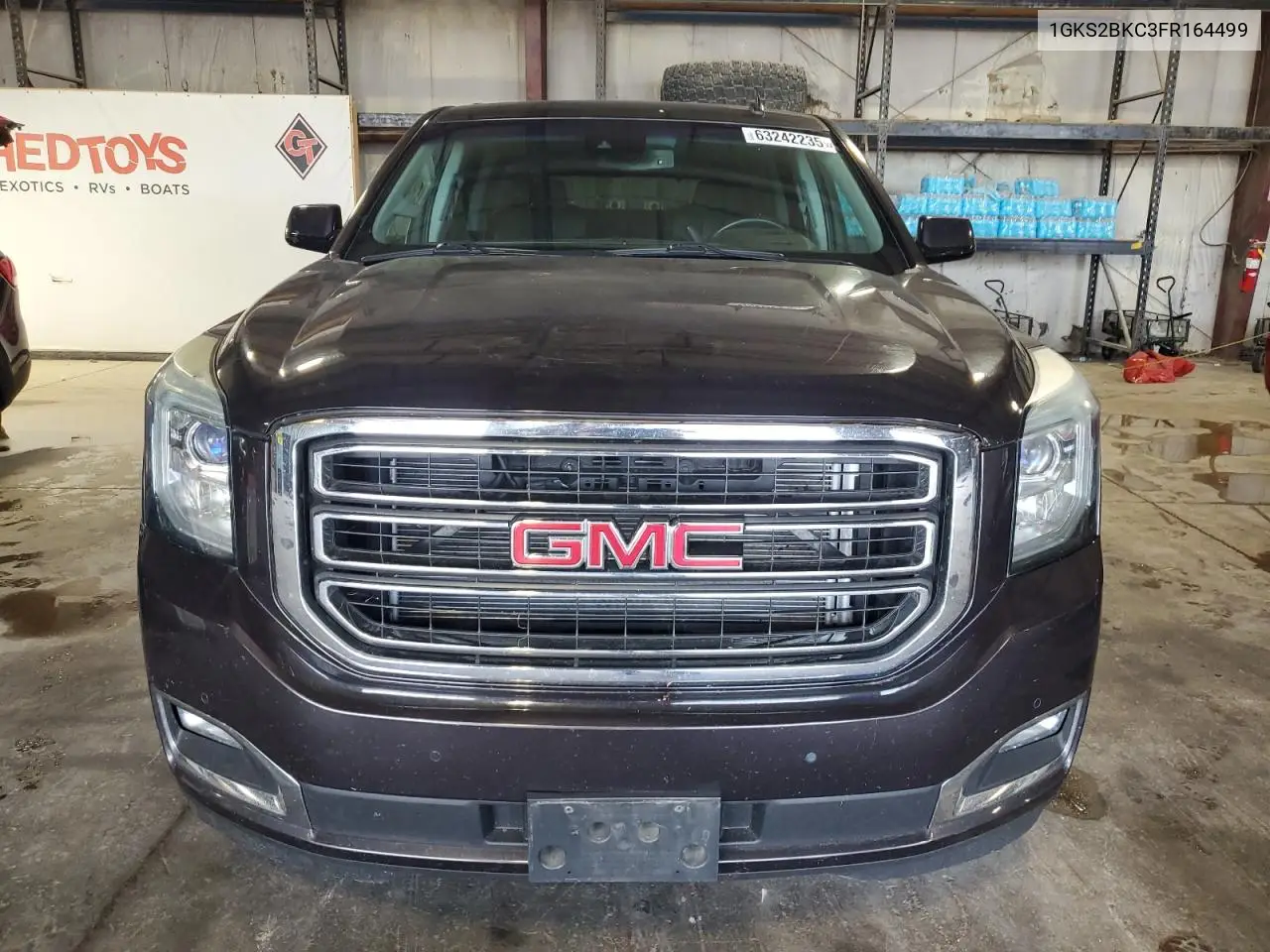 2015 GMC Yukon Slt VIN: 1GKS2BKC3FR164499 Lot: 63242235