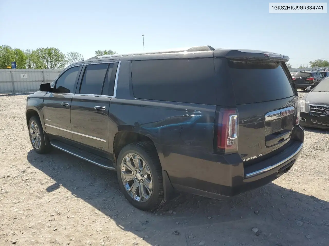 2016 GMC Yukon Xl Denali VIN: 1GKS2HKJ9GR334741 Lot: 53291715
