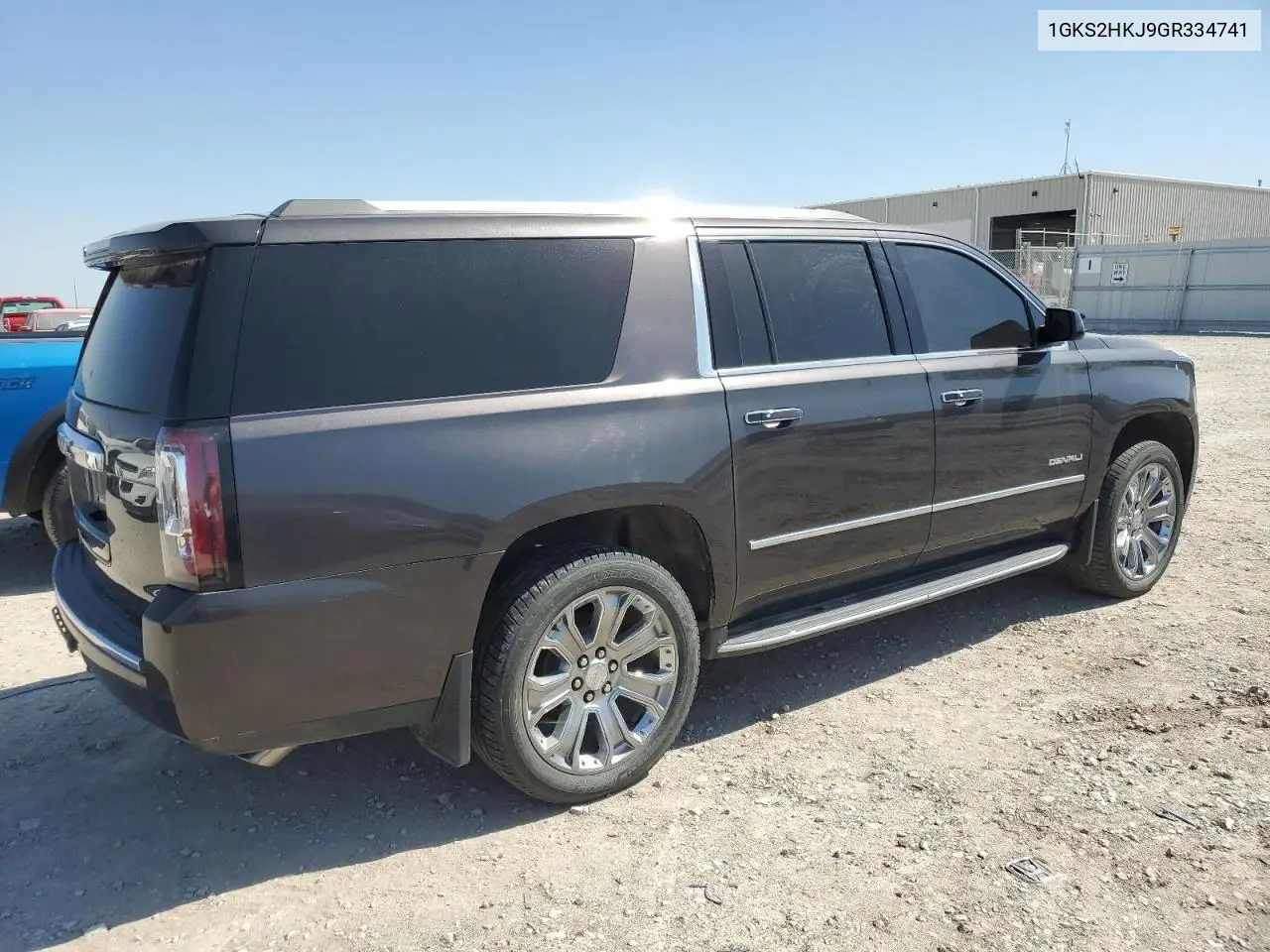 2016 GMC Yukon Xl Denali VIN: 1GKS2HKJ9GR334741 Lot: 53291715