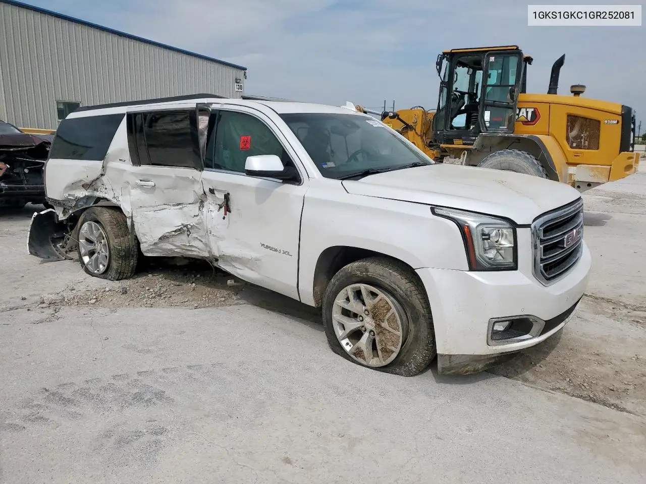 2016 GMC Yukon Xl C1500 Slt VIN: 1GKS1GKC1GR252081 Lot: 53354975