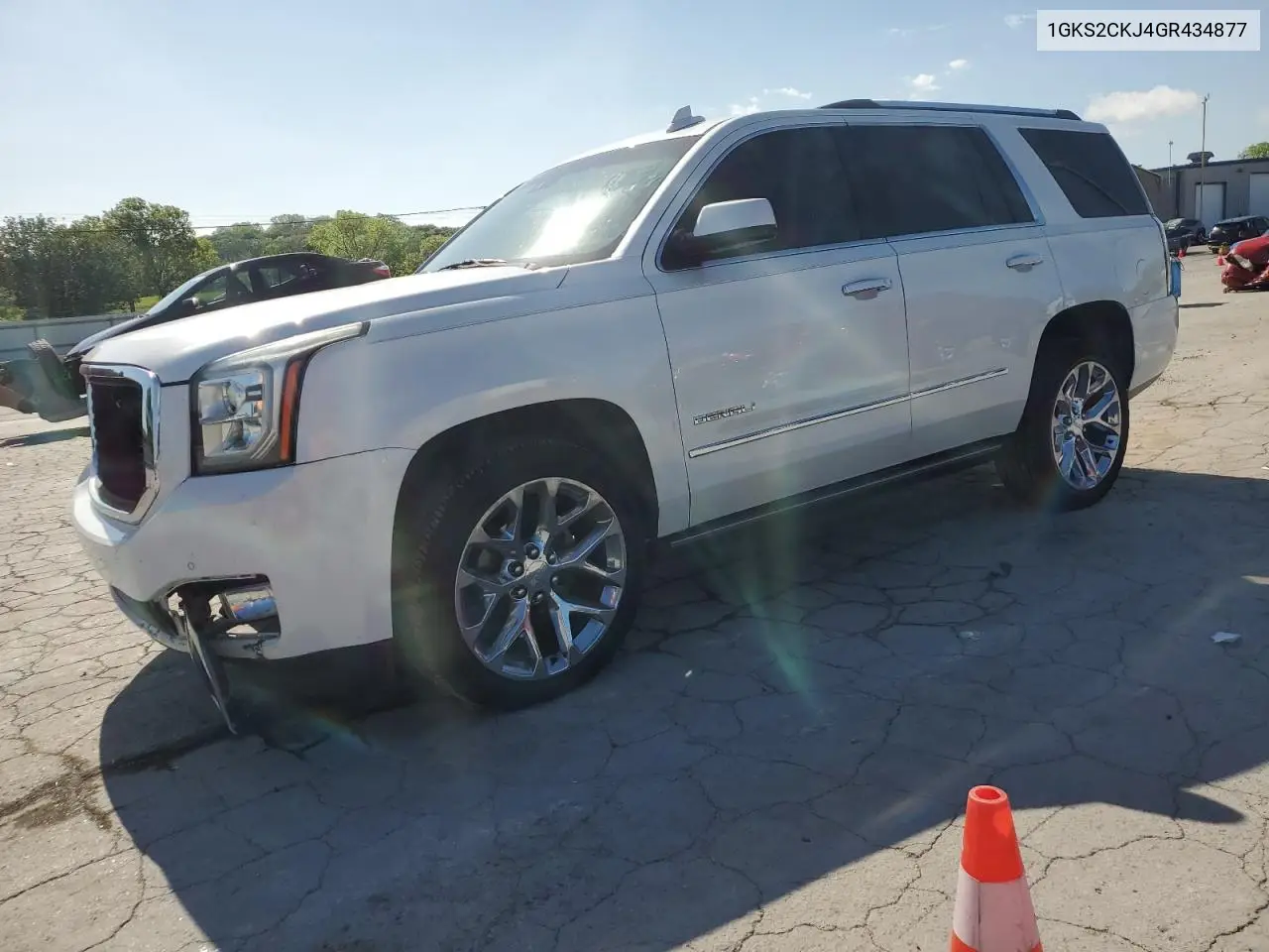 2016 GMC Yukon Denali VIN: 1GKS2CKJ4GR434877 Lot: 54135825