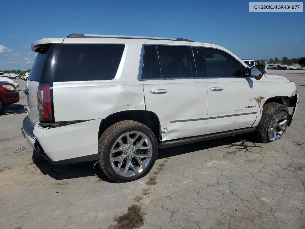 2016 GMC Yukon Denali VIN: 1GKS2CKJ4GR434877 Lot: 54135825