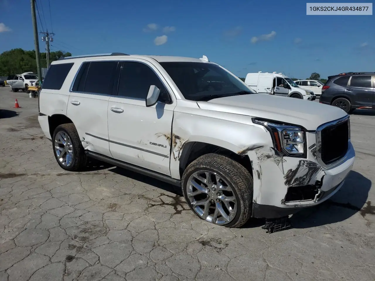 2016 GMC Yukon Denali VIN: 1GKS2CKJ4GR434877 Lot: 54135825