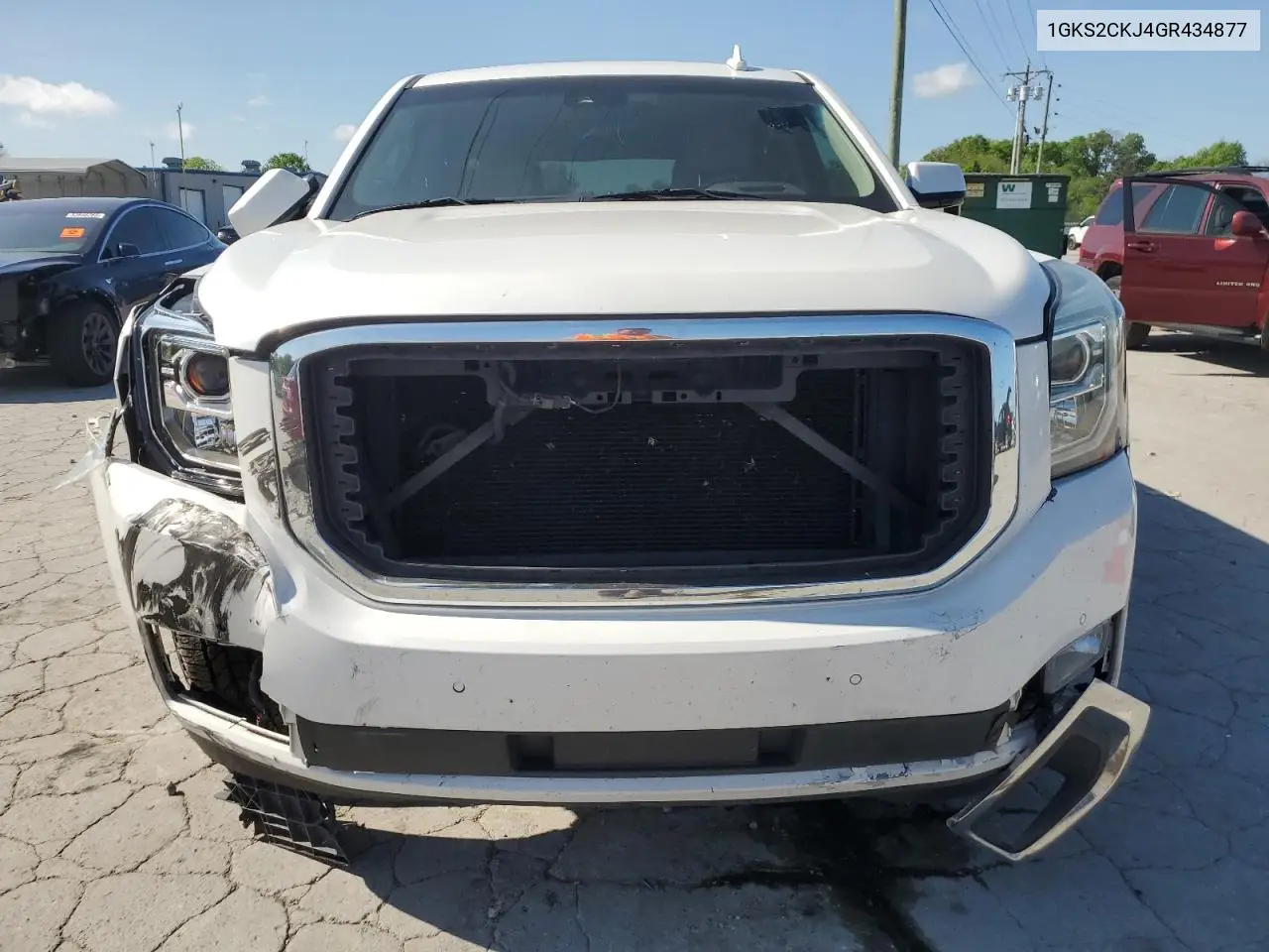 2016 GMC Yukon Denali VIN: 1GKS2CKJ4GR434877 Lot: 54135825