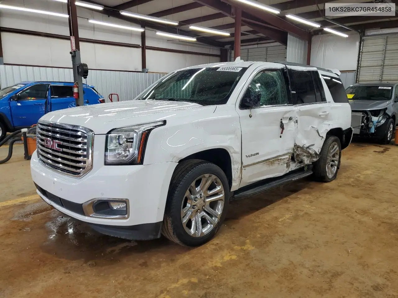 2016 GMC Yukon Slt VIN: 1GKS2BKC7GR454858 Lot: 56006965