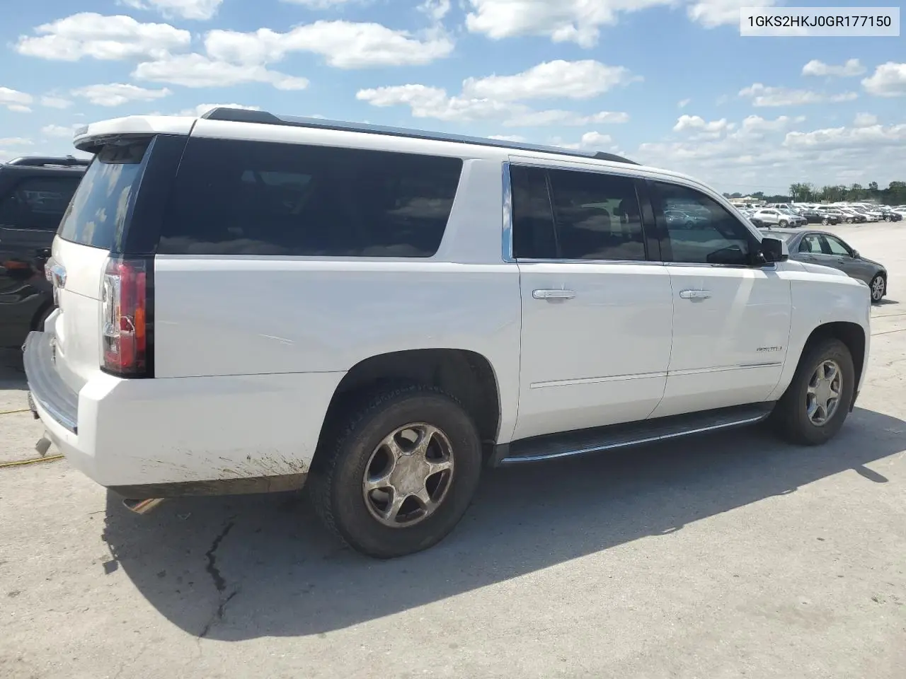 2016 GMC Yukon Xl Denali VIN: 1GKS2HKJ0GR177150 Lot: 56057545