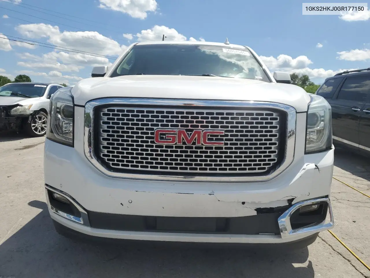 2016 GMC Yukon Xl Denali VIN: 1GKS2HKJ0GR177150 Lot: 56057545