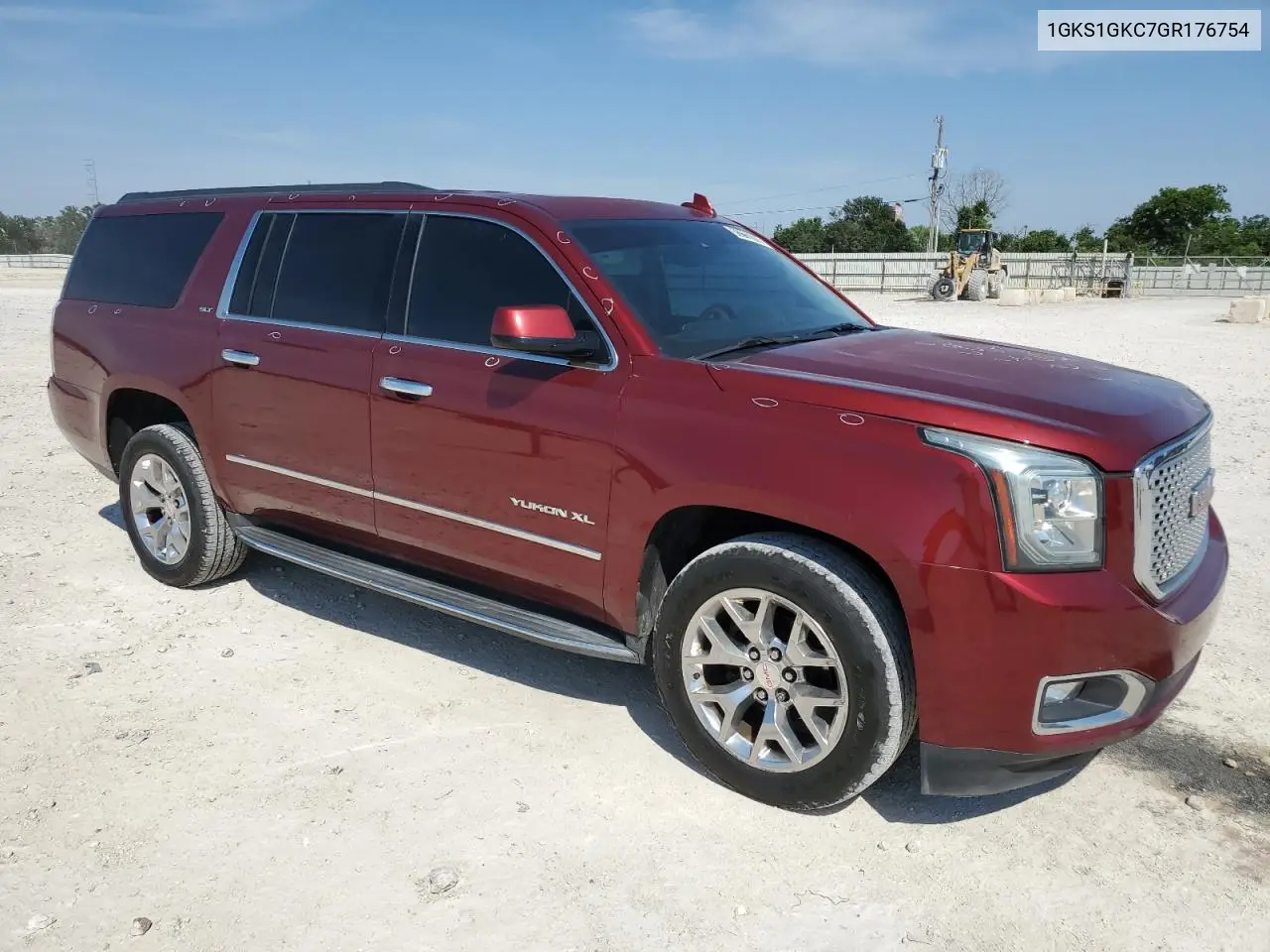 2016 GMC Yukon Xl C1500 Slt VIN: 1GKS1GKC7GR176754 Lot: 56661695
