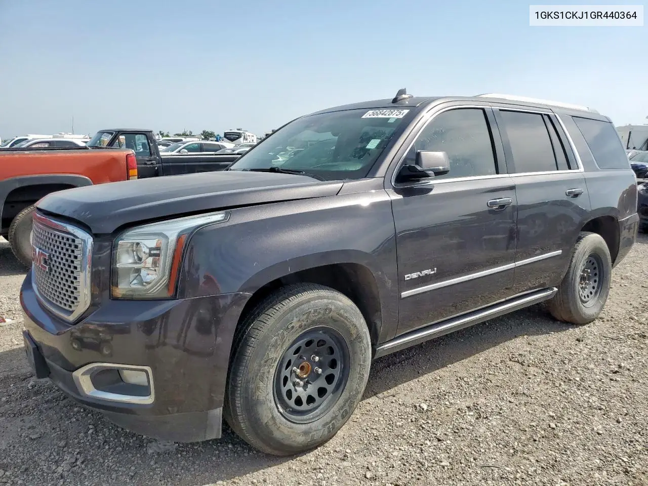 2016 GMC Yukon Denali VIN: 1GKS1CKJ1GR440364 Lot: 56842875