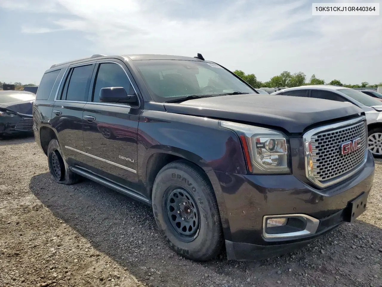2016 GMC Yukon Denali VIN: 1GKS1CKJ1GR440364 Lot: 56842875