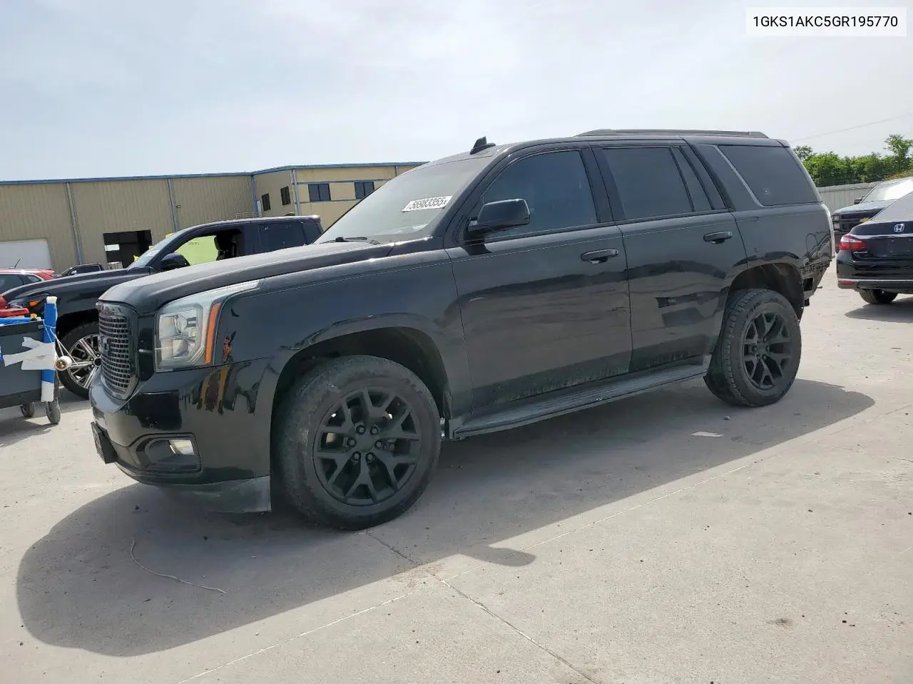 2016 GMC Yukon Sle VIN: 1GKS1AKC5GR195770 Lot: 56983355