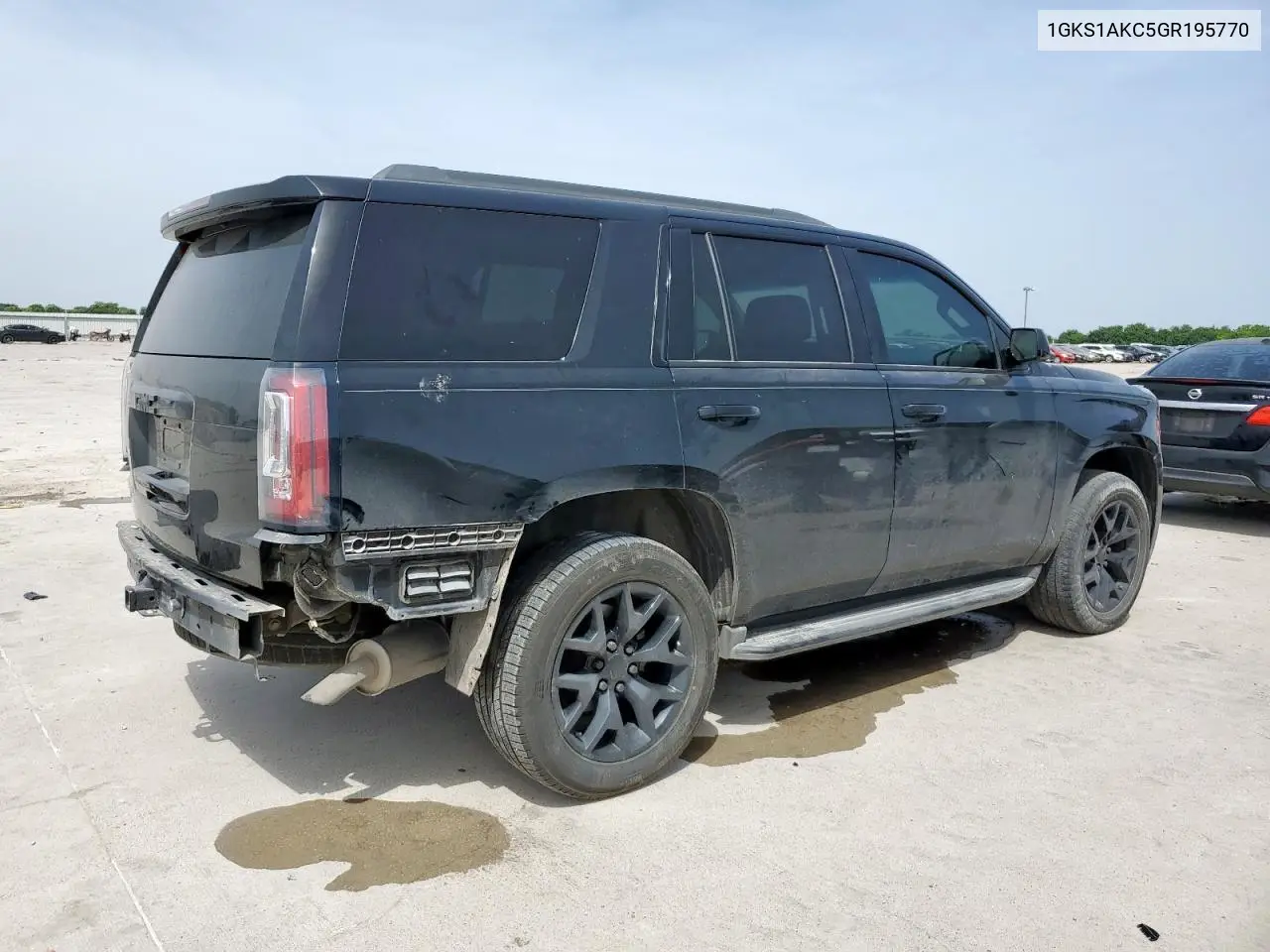 2016 GMC Yukon Sle VIN: 1GKS1AKC5GR195770 Lot: 56983355