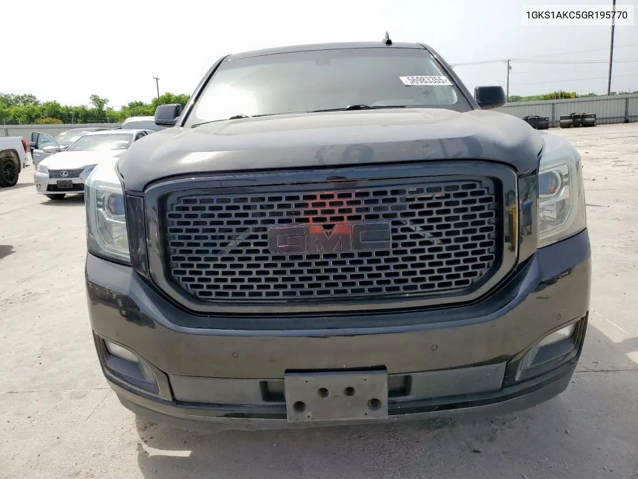 2016 GMC Yukon Sle VIN: 1GKS1AKC5GR195770 Lot: 56983355