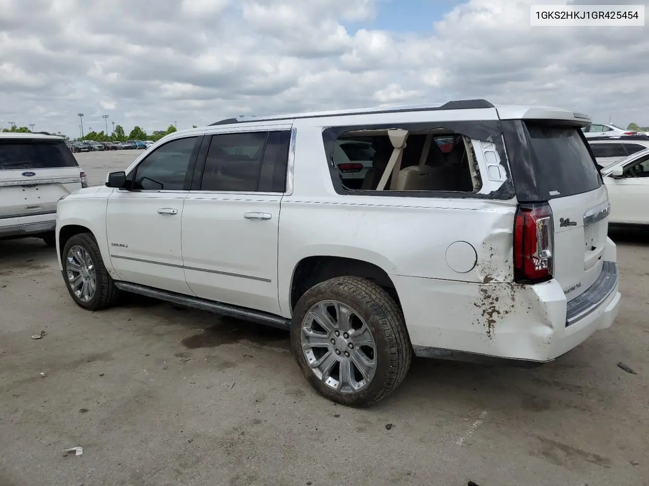 2016 GMC Yukon Xl Denali VIN: 1GKS2HKJ1GR425454 Lot: 58200935
