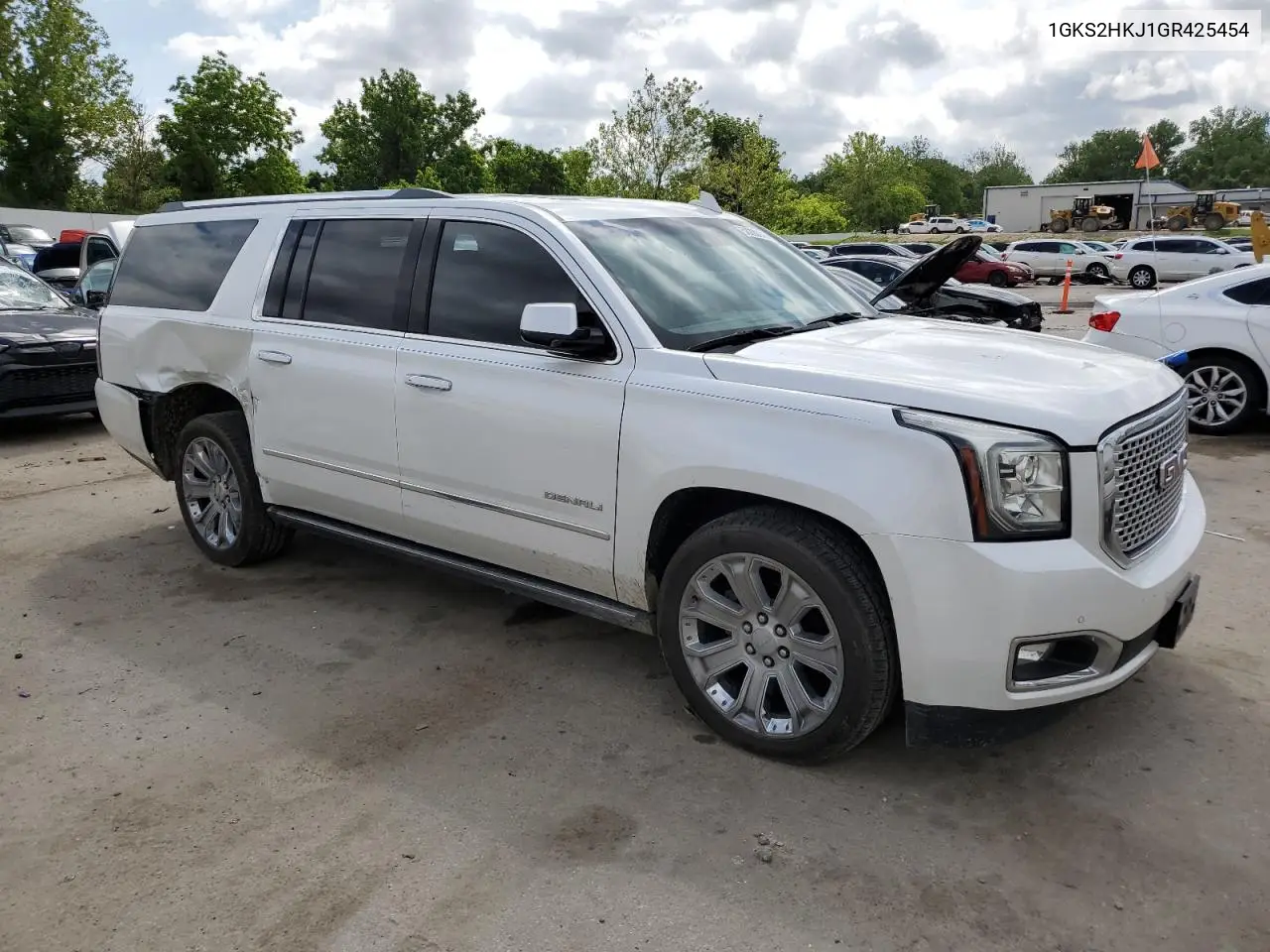 2016 GMC Yukon Xl Denali VIN: 1GKS2HKJ1GR425454 Lot: 58200935