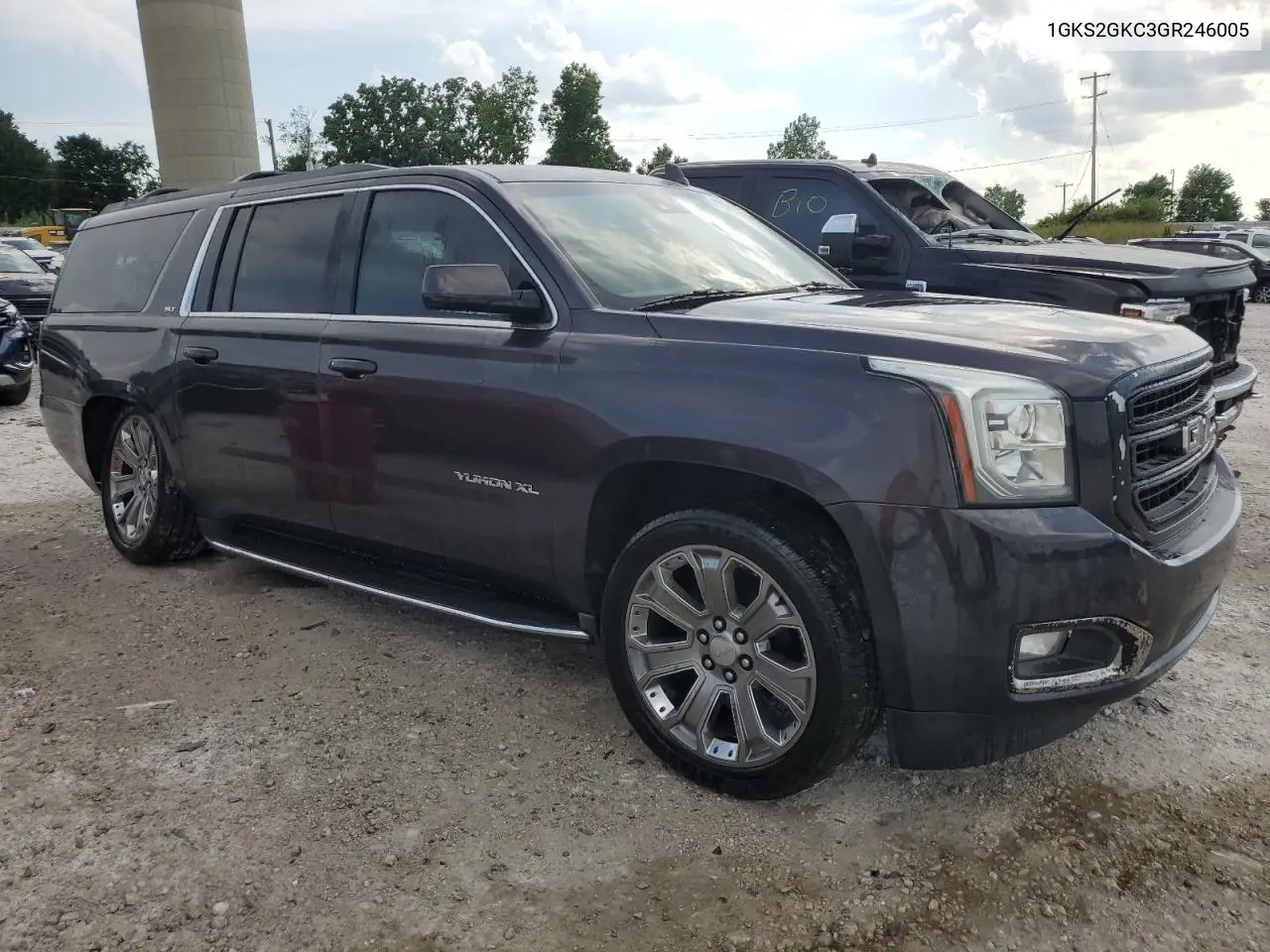 2016 GMC Yukon Xl K1500 Slt VIN: 1GKS2GKC3GR246005 Lot: 62295045