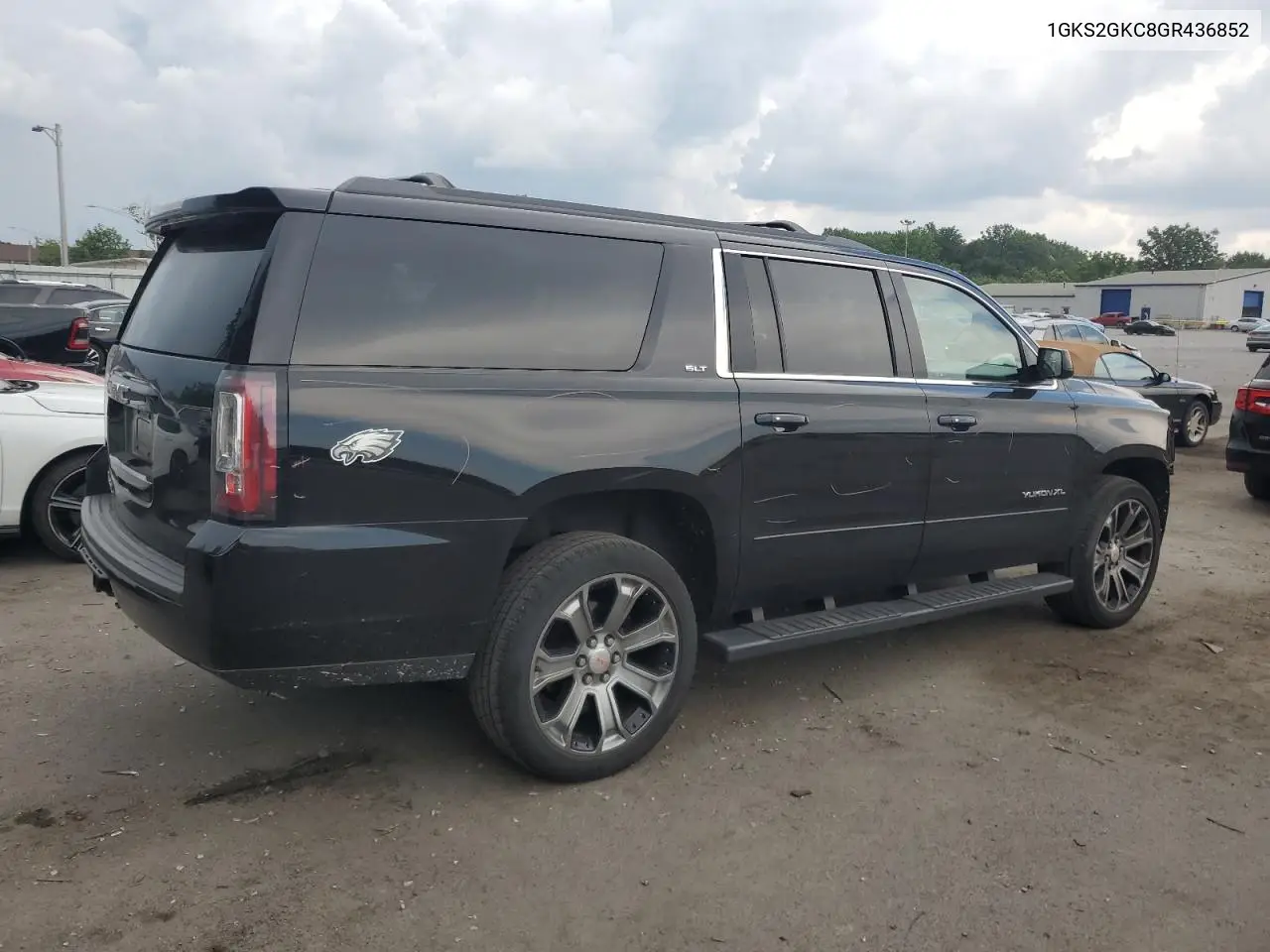 2016 GMC Yukon Xl K1500 Slt VIN: 1GKS2GKC8GR436852 Lot: 62349525