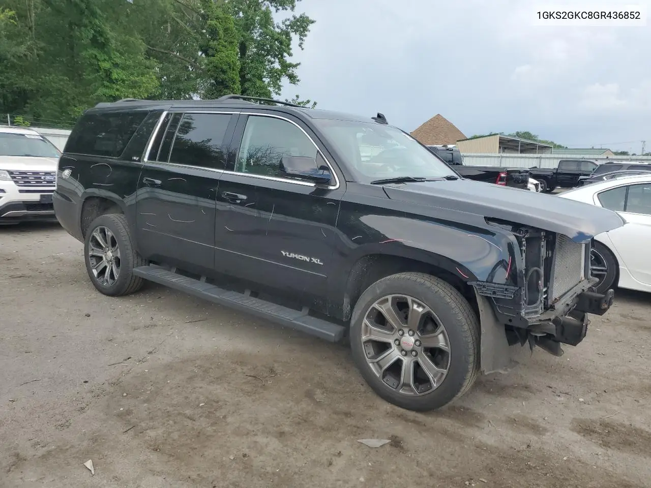 2016 GMC Yukon Xl K1500 Slt VIN: 1GKS2GKC8GR436852 Lot: 62349525