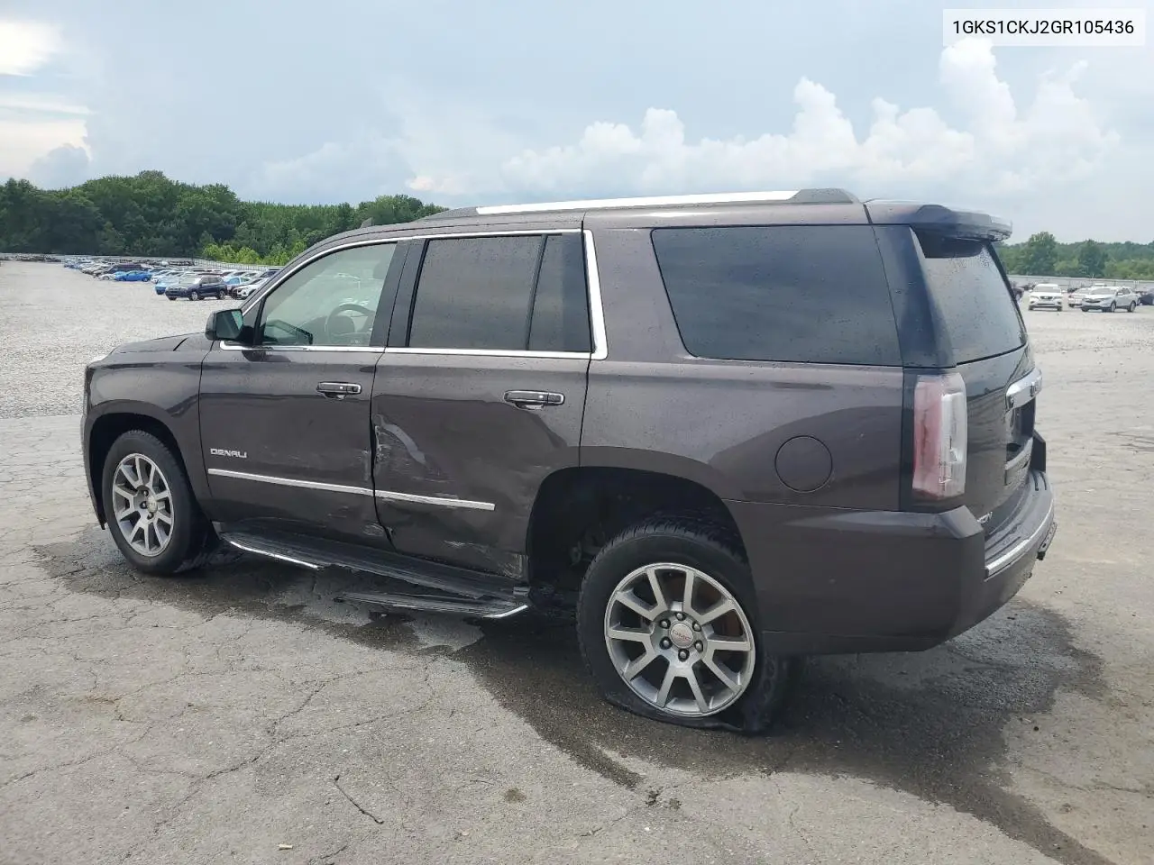 2016 GMC Yukon Denali VIN: 1GKS1CKJ2GR105436 Lot: 62646875