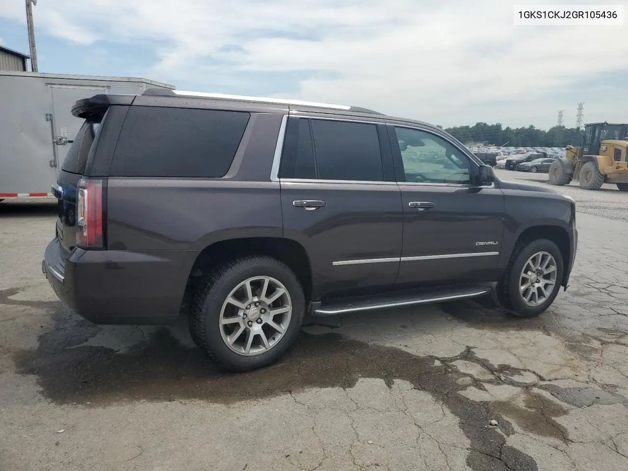 2016 GMC Yukon Denali VIN: 1GKS1CKJ2GR105436 Lot: 62646875