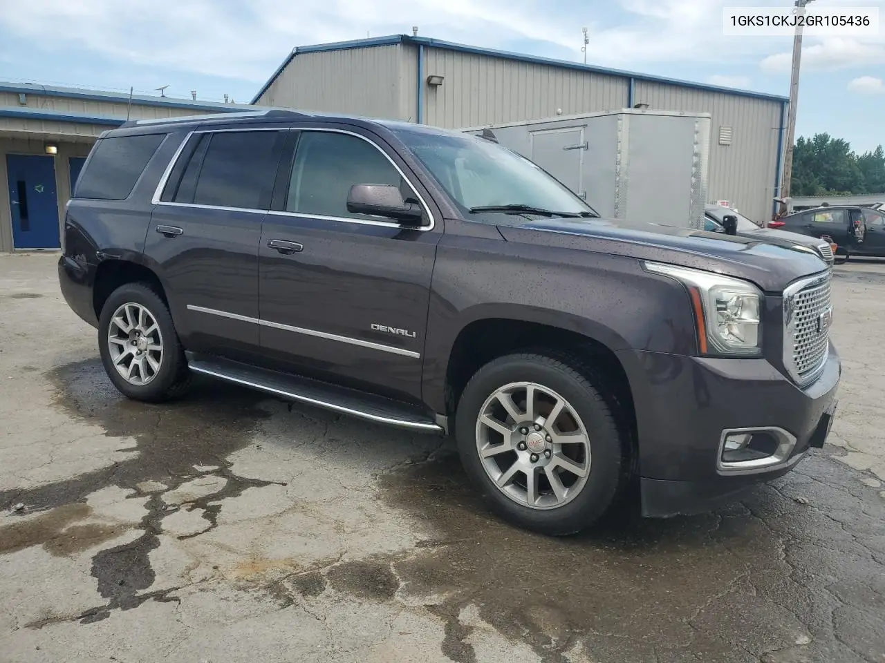 2016 GMC Yukon Denali VIN: 1GKS1CKJ2GR105436 Lot: 62646875
