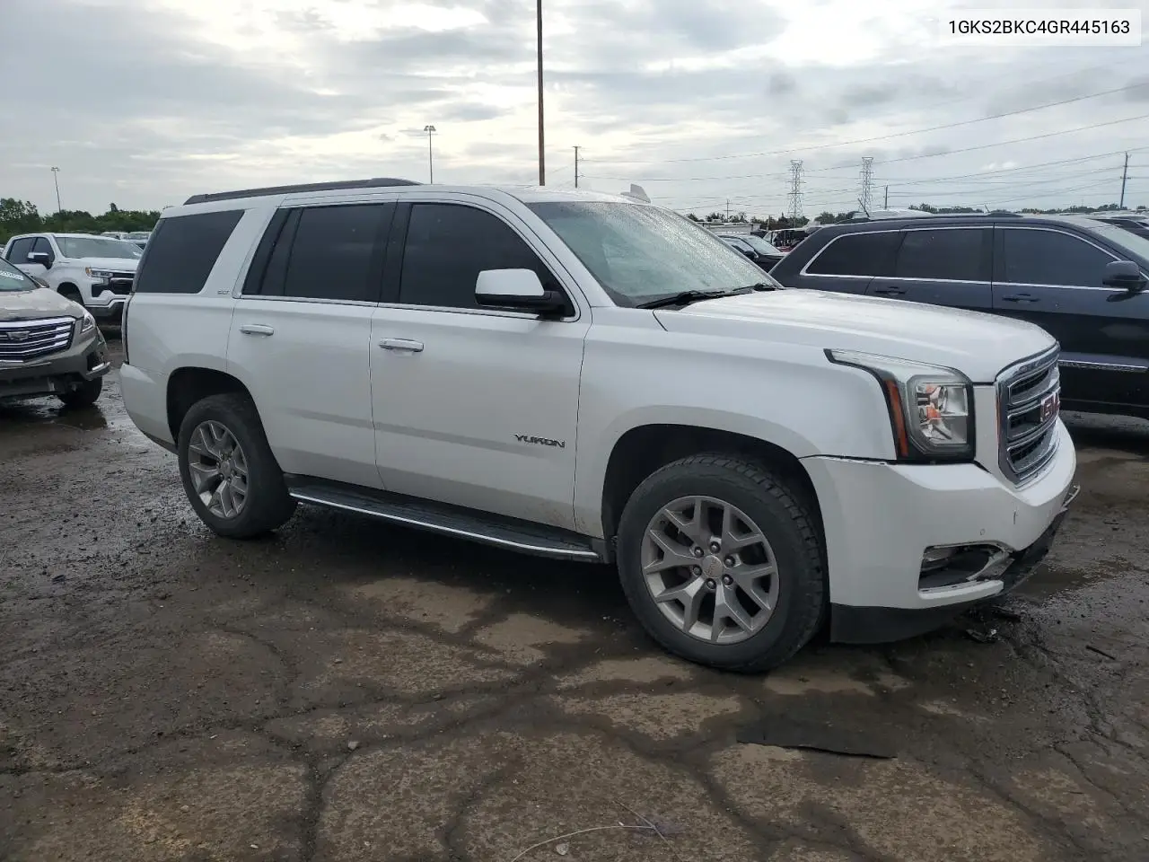 2016 GMC Yukon Slt VIN: 1GKS2BKC4GR445163 Lot: 62658245