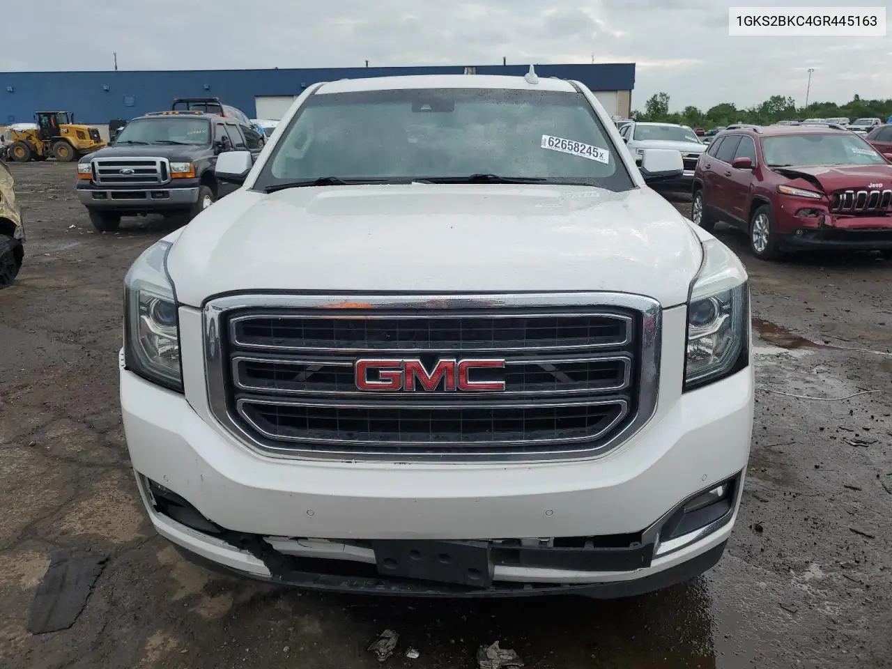 2016 GMC Yukon Slt VIN: 1GKS2BKC4GR445163 Lot: 62658245