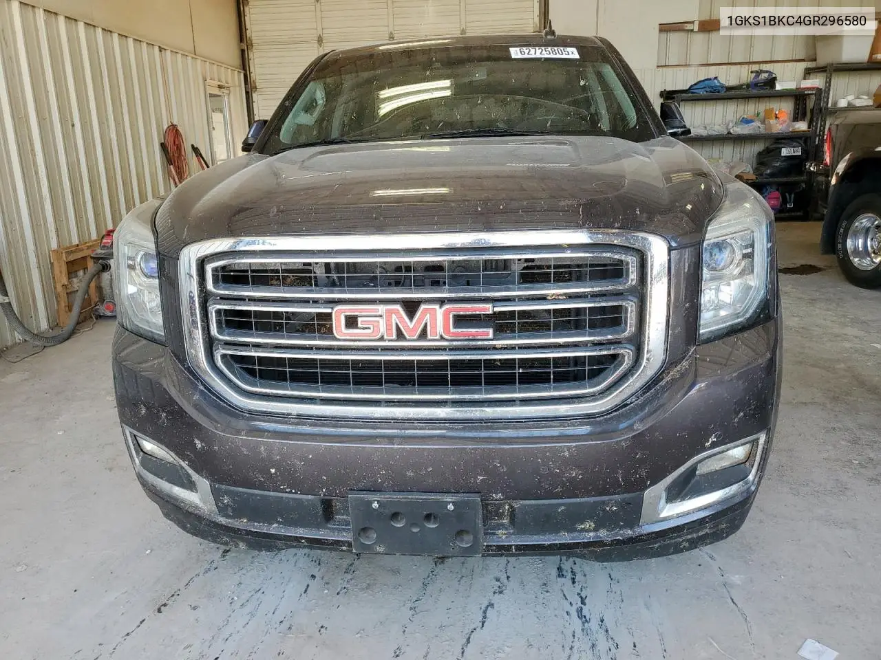 2016 GMC Yukon Slt VIN: 1GKS1BKC4GR296580 Lot: 62725805