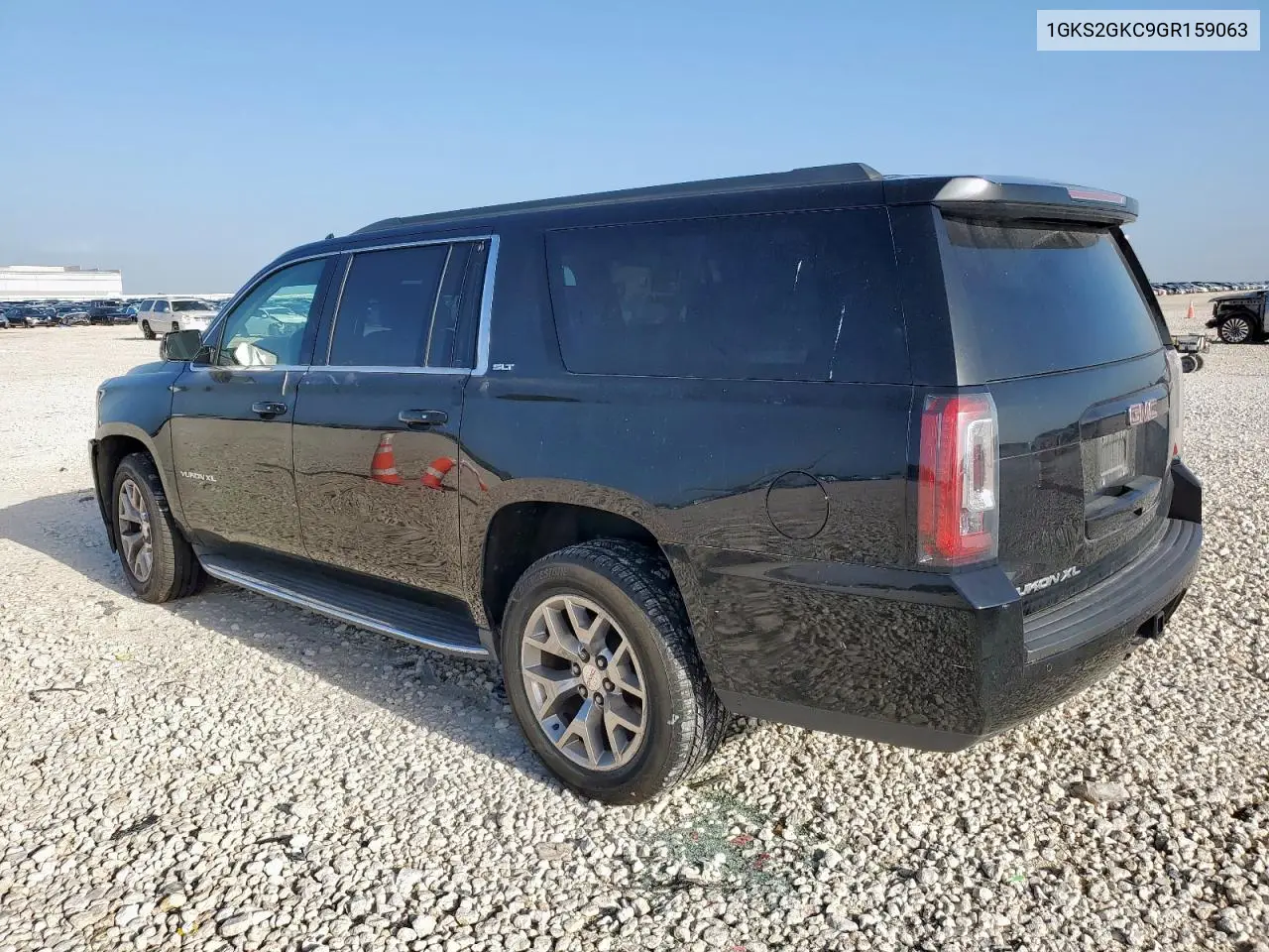 2016 GMC Yukon Xl K1500 Slt VIN: 1GKS2GKC9GR159063 Lot: 62891305
