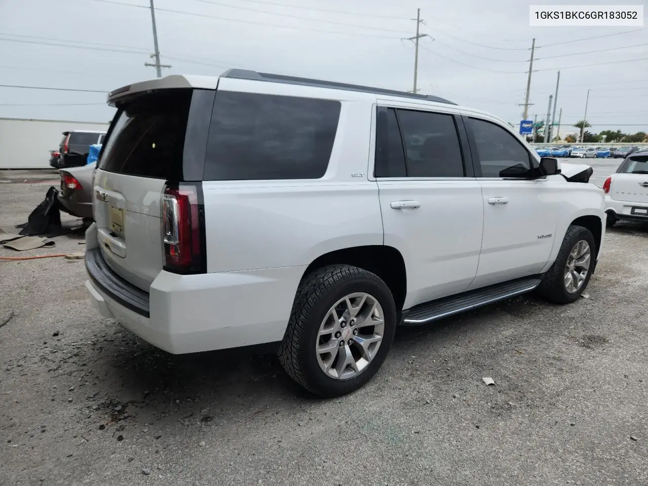 2016 GMC Yukon Slt VIN: 1GKS1BKC6GR183052 Lot: 62929465
