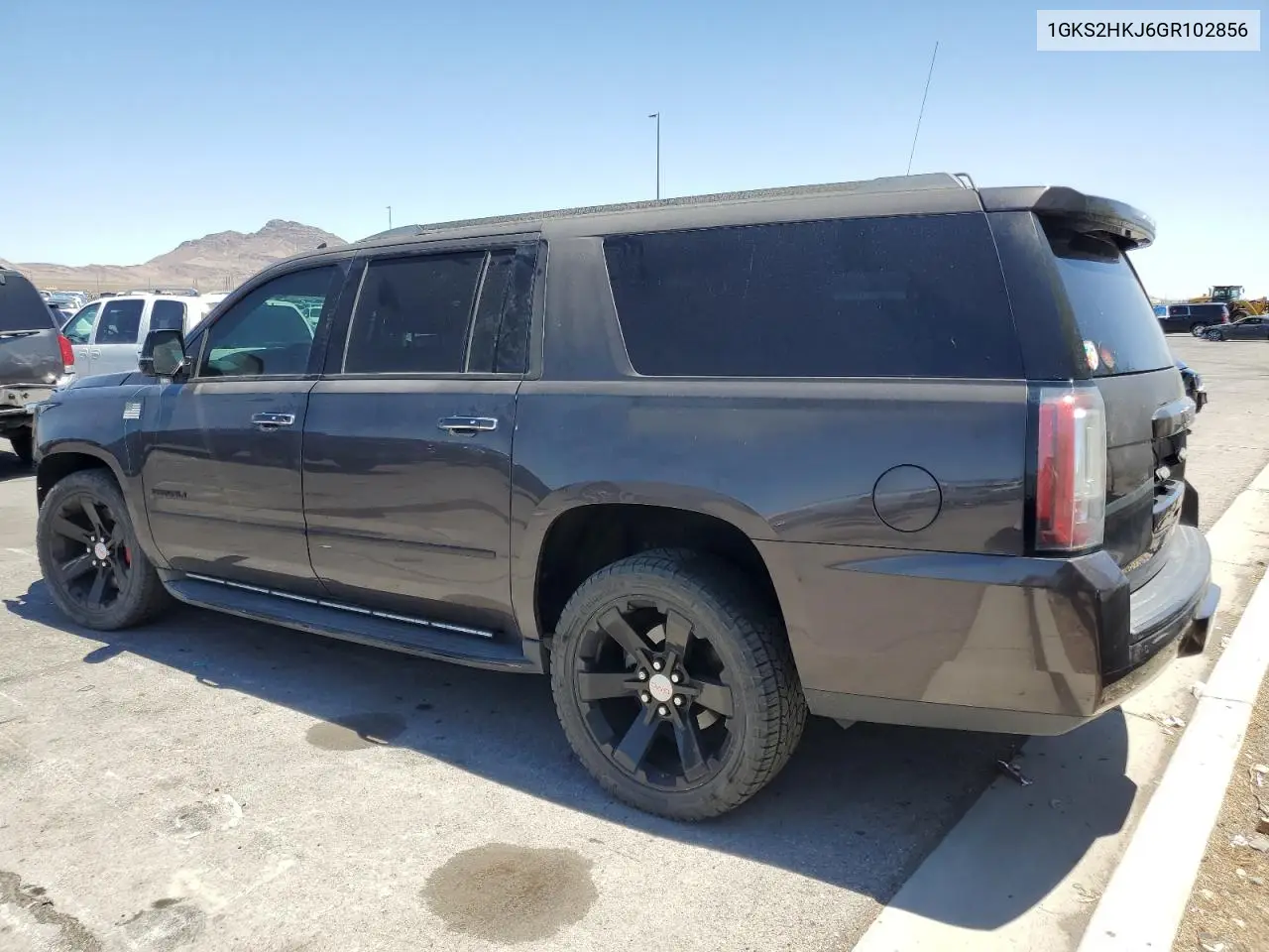 2016 GMC Yukon Xl Denali VIN: 1GKS2HKJ6GR102856 Lot: 62945065