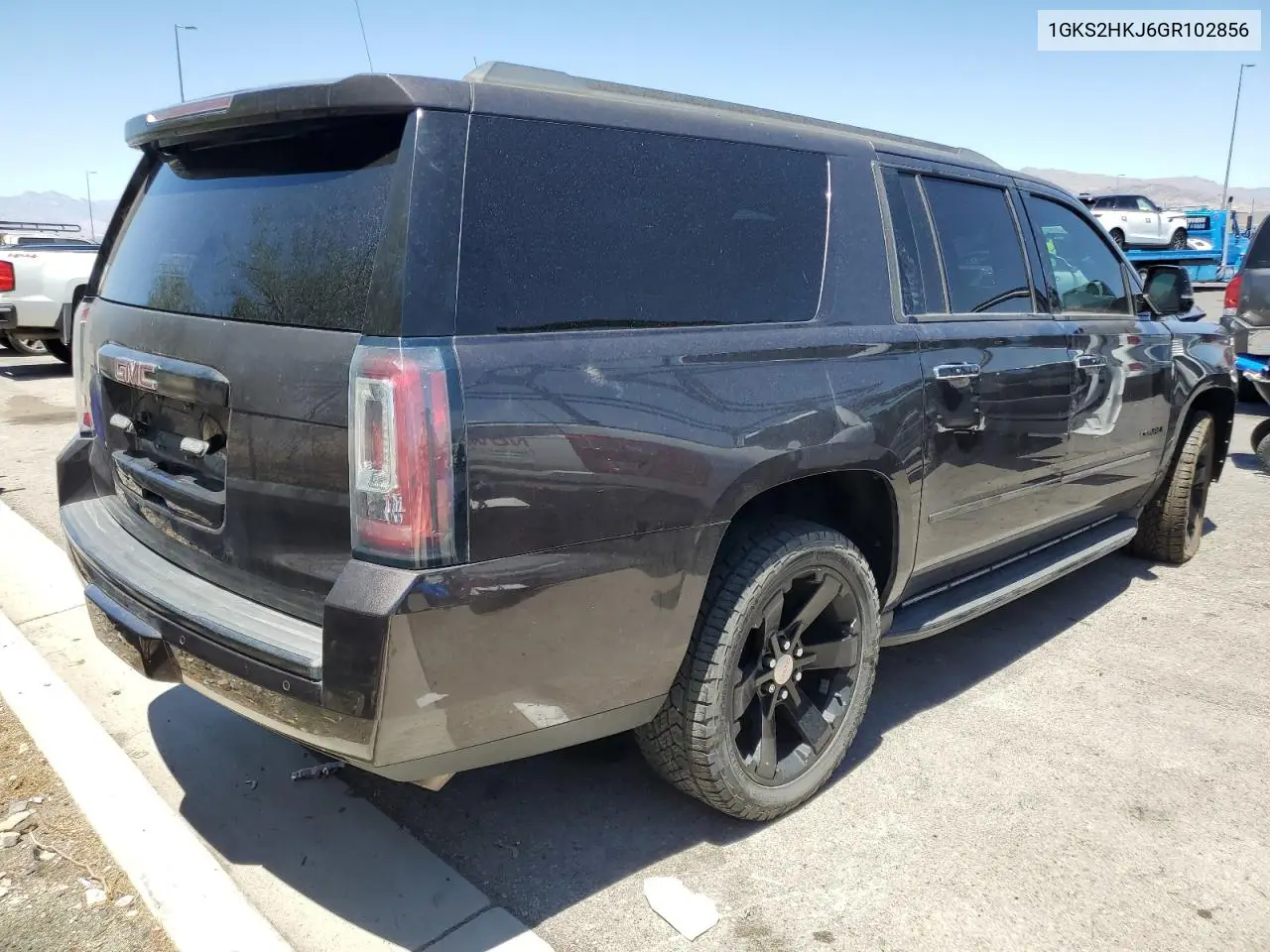 2016 GMC Yukon Xl Denali VIN: 1GKS2HKJ6GR102856 Lot: 62945065