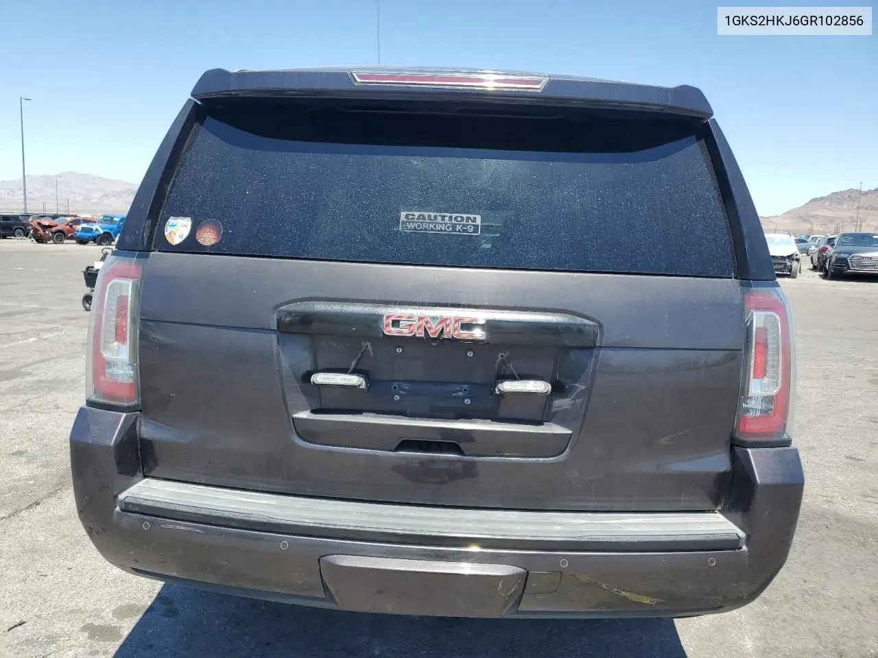 2016 GMC Yukon Xl Denali VIN: 1GKS2HKJ6GR102856 Lot: 62945065