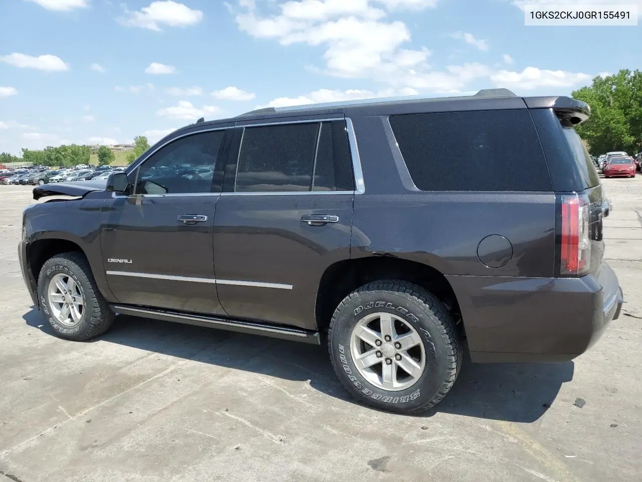 2016 GMC Yukon Denali VIN: 1GKS2CKJ0GR155491 Lot: 62957675